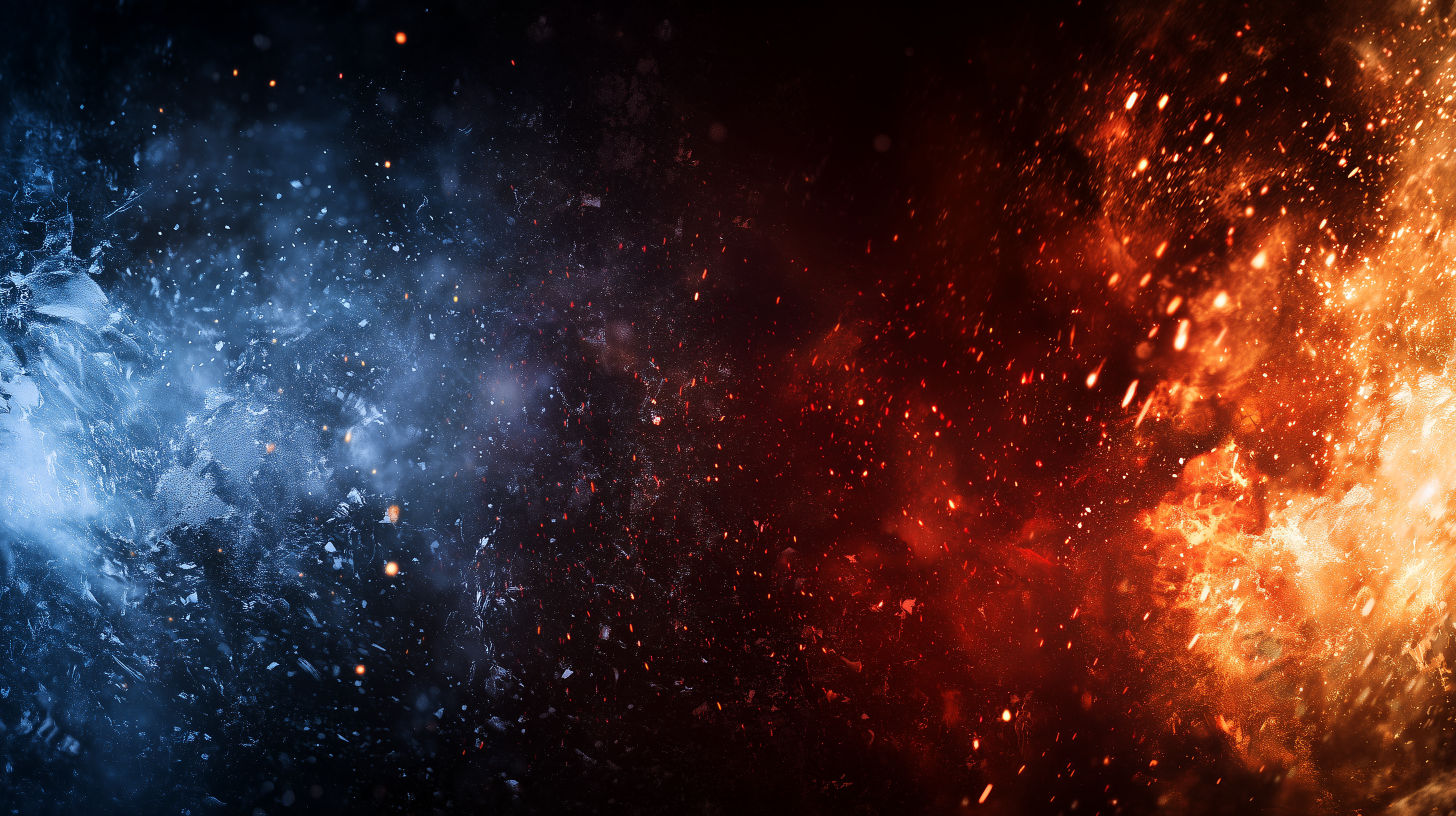 fond d'écran feu et eau pc mac téléchargement gratuit