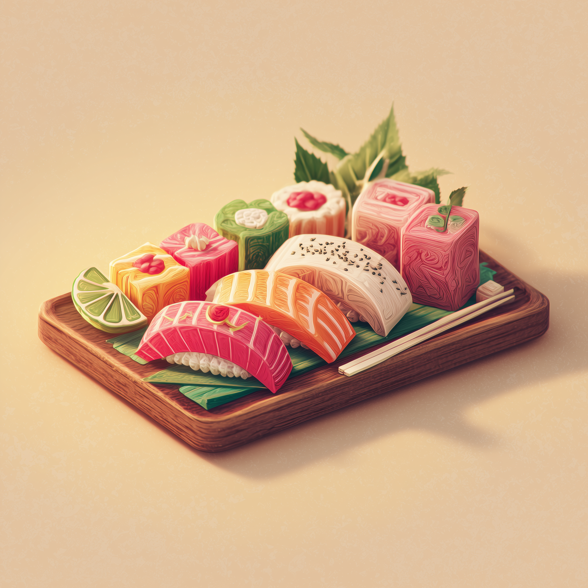 fond d'écran sushi iphone x télécharger gratuit