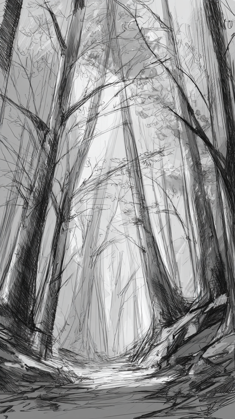 fond d'écran Esquisse iphone télécharger gratuit