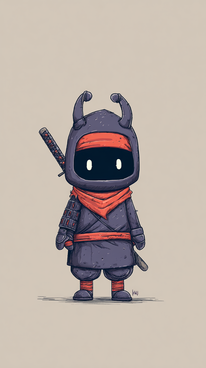 fond d'écran Ninja iphone original gratuit