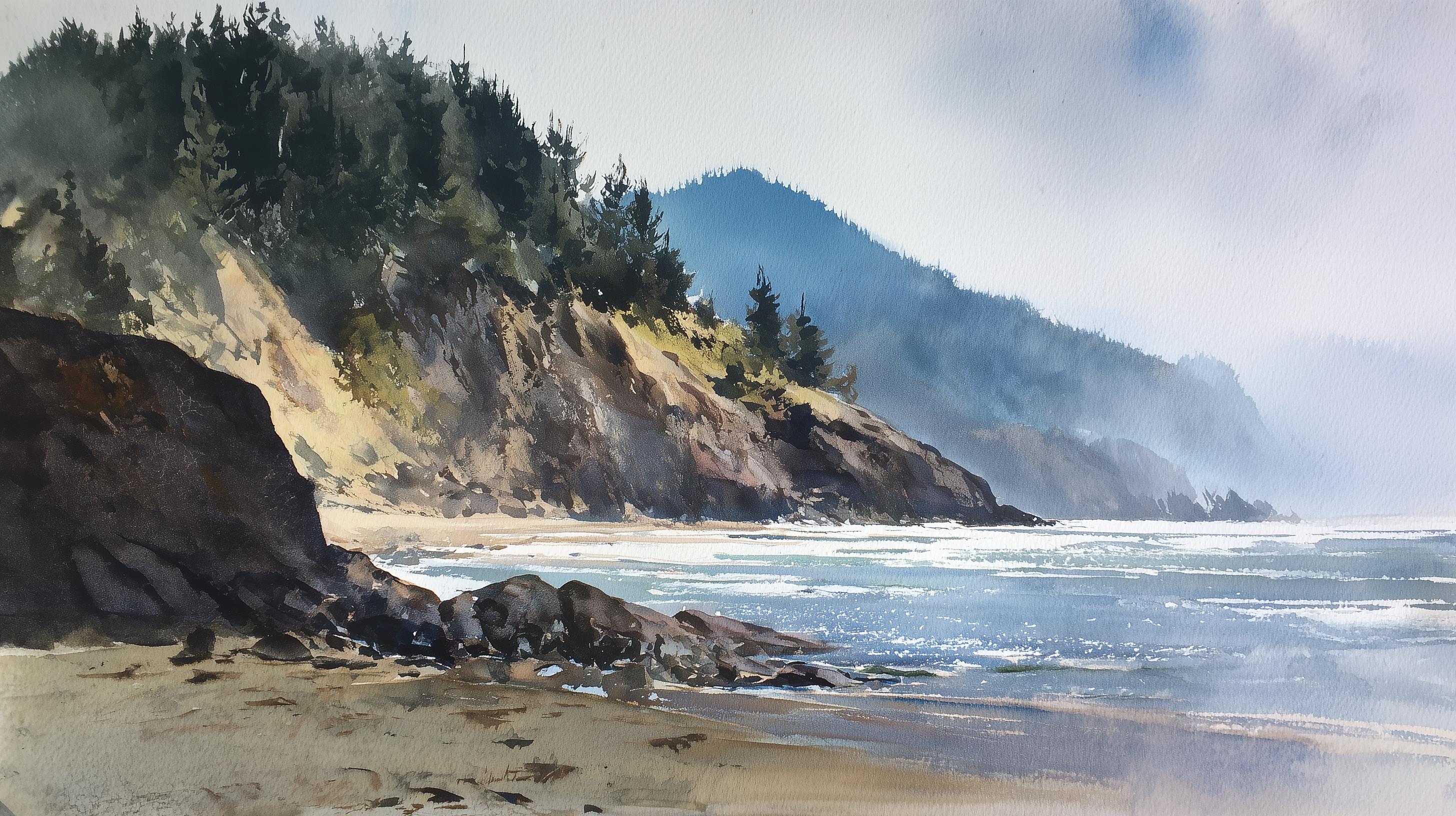 fond d'écran Rempart montagneux 16:9 4k téléchargement gratuit