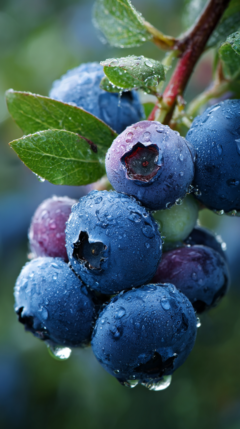 fond d'écran myrtille iphone 16e gratuit