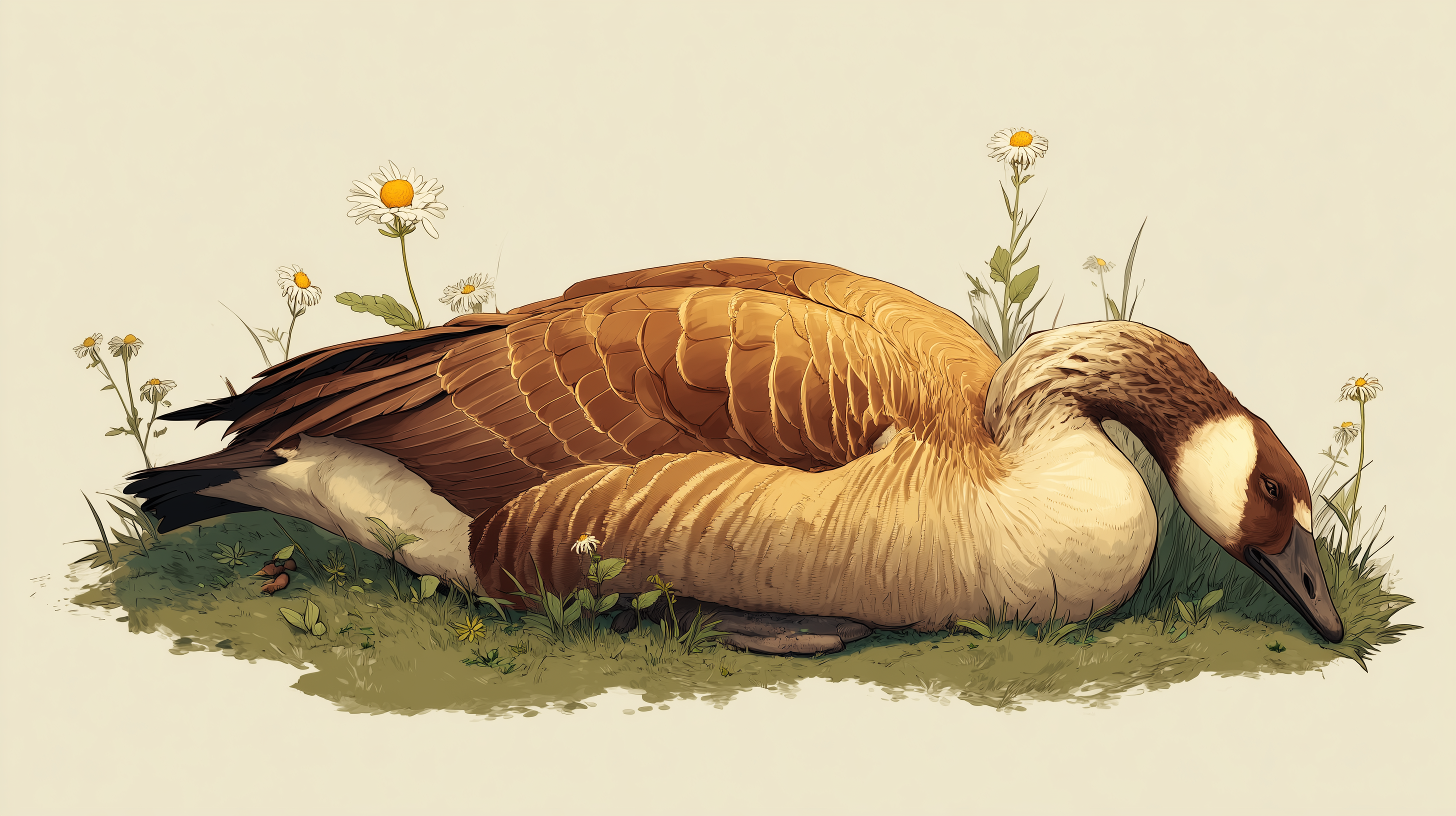 fond d'écran Oie 4k 1920x1080 téléchargement gratuit