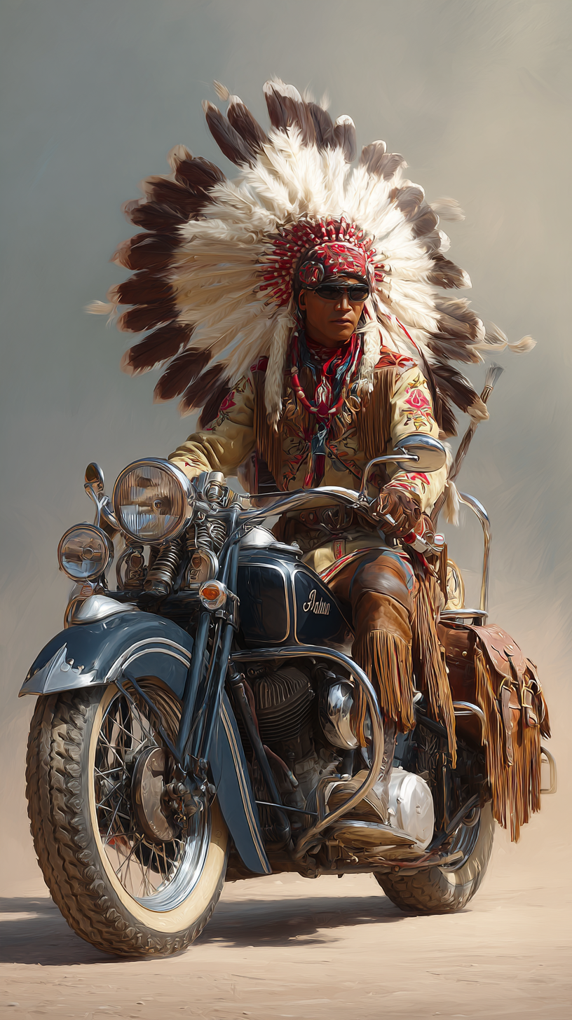 fond d'écran Amérindiens iphone 15 pro max 4k gratuit