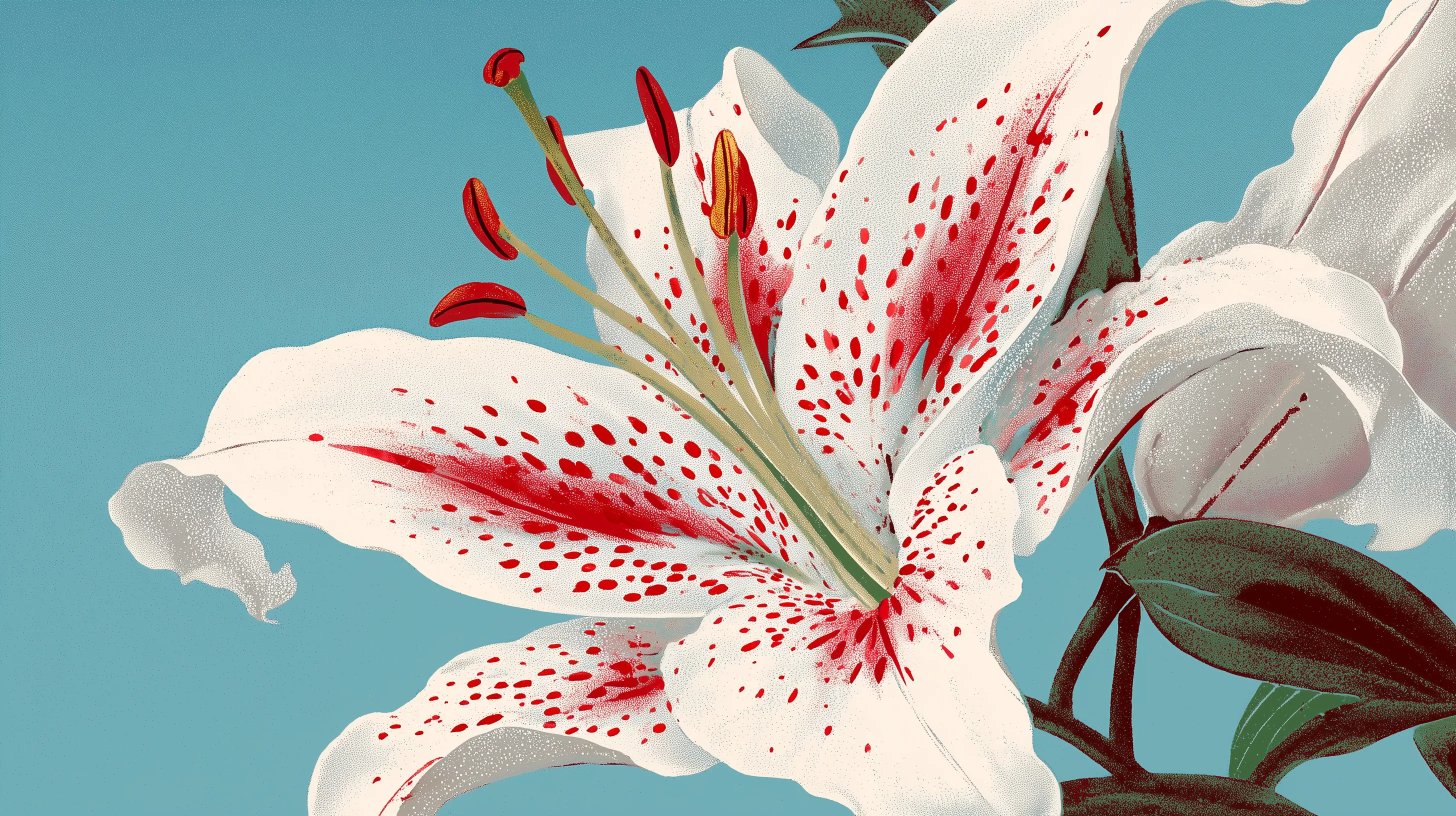 fond d'écran Lys updated personnalisé téléchargement gratuit