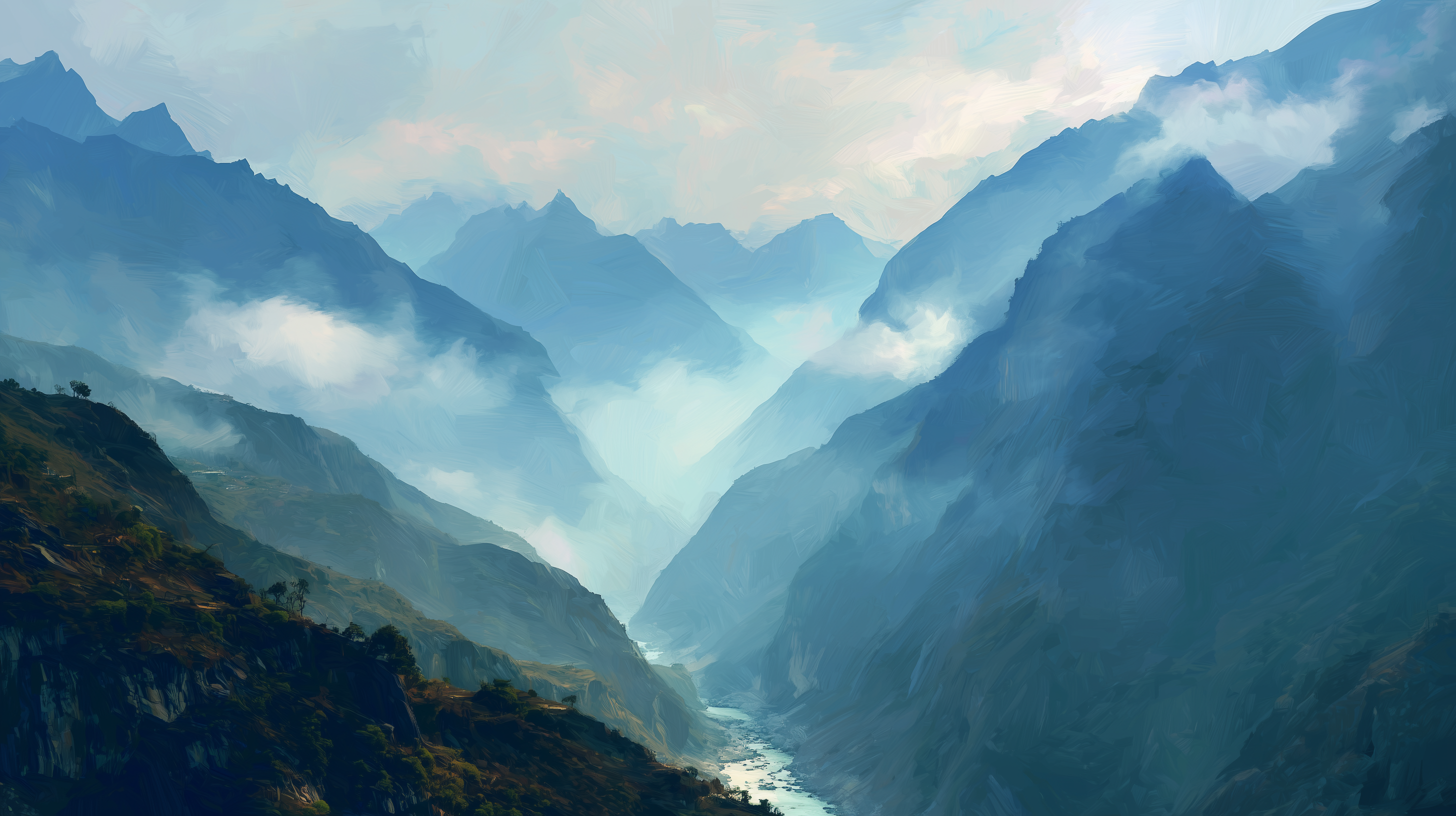 fond d'écran Rempart montagneux apple mac téléchargement gratuit