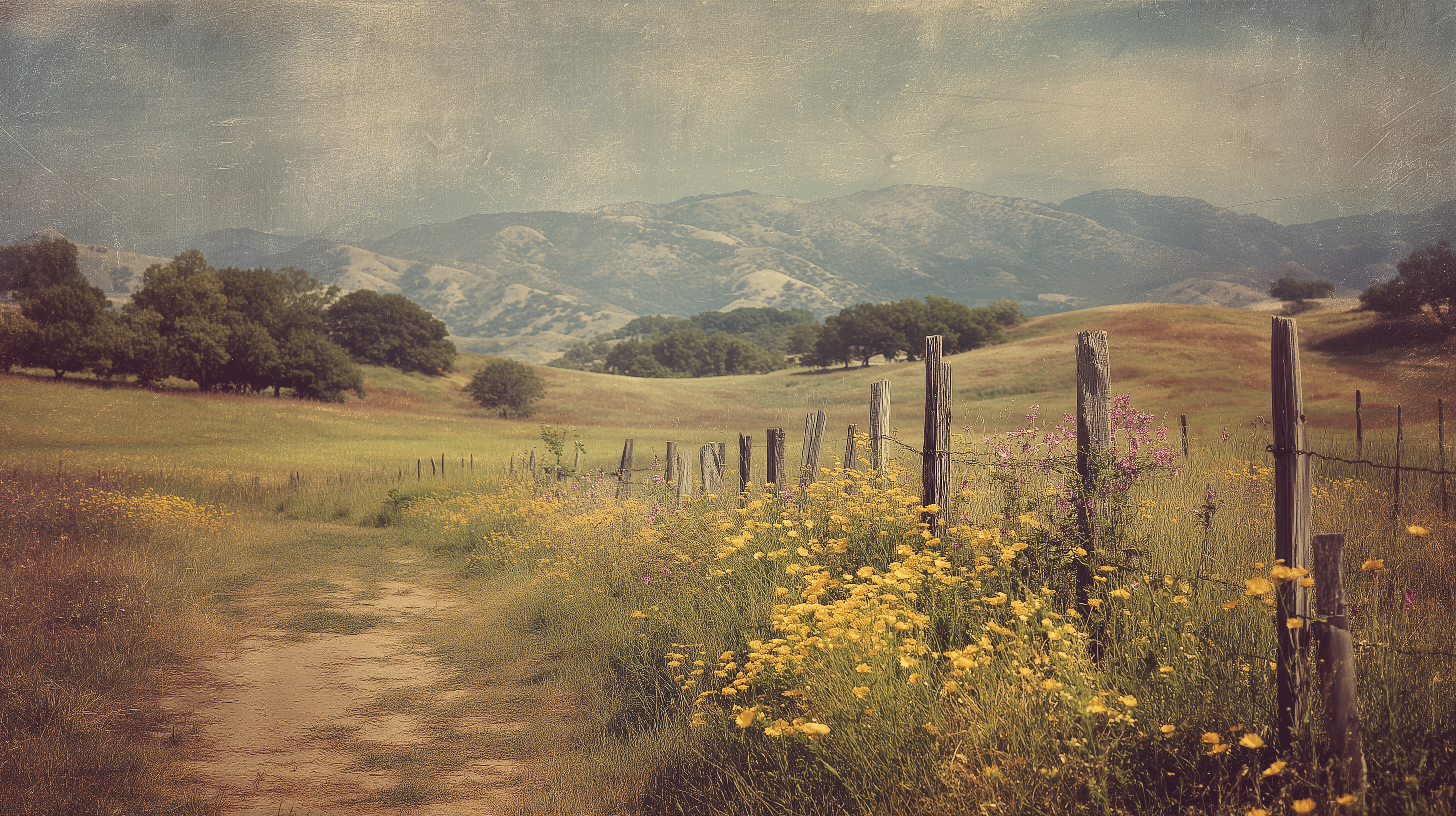 fond d'écran Campagne 3840 x 1080 téléchargement gratuit