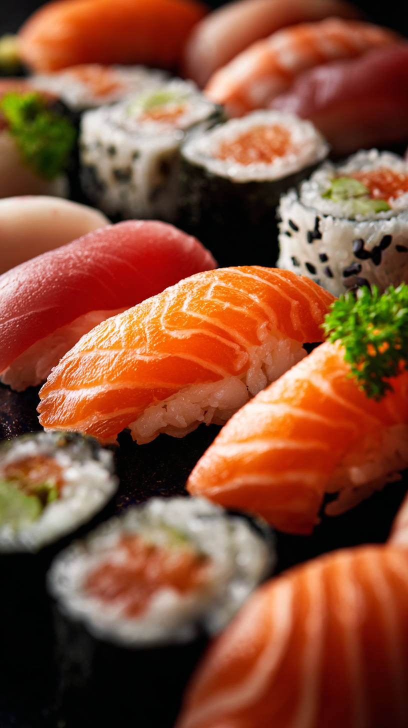 fond d'écran sushi téléphone Nokia télécharger gratuit