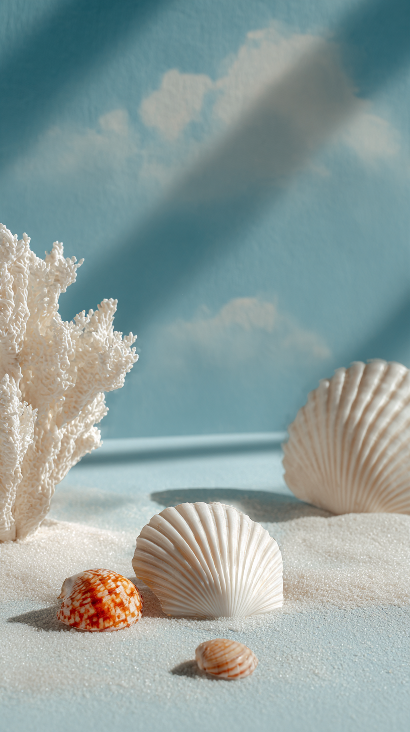 fond d'écran Coquille android 4k télécharger gratuit