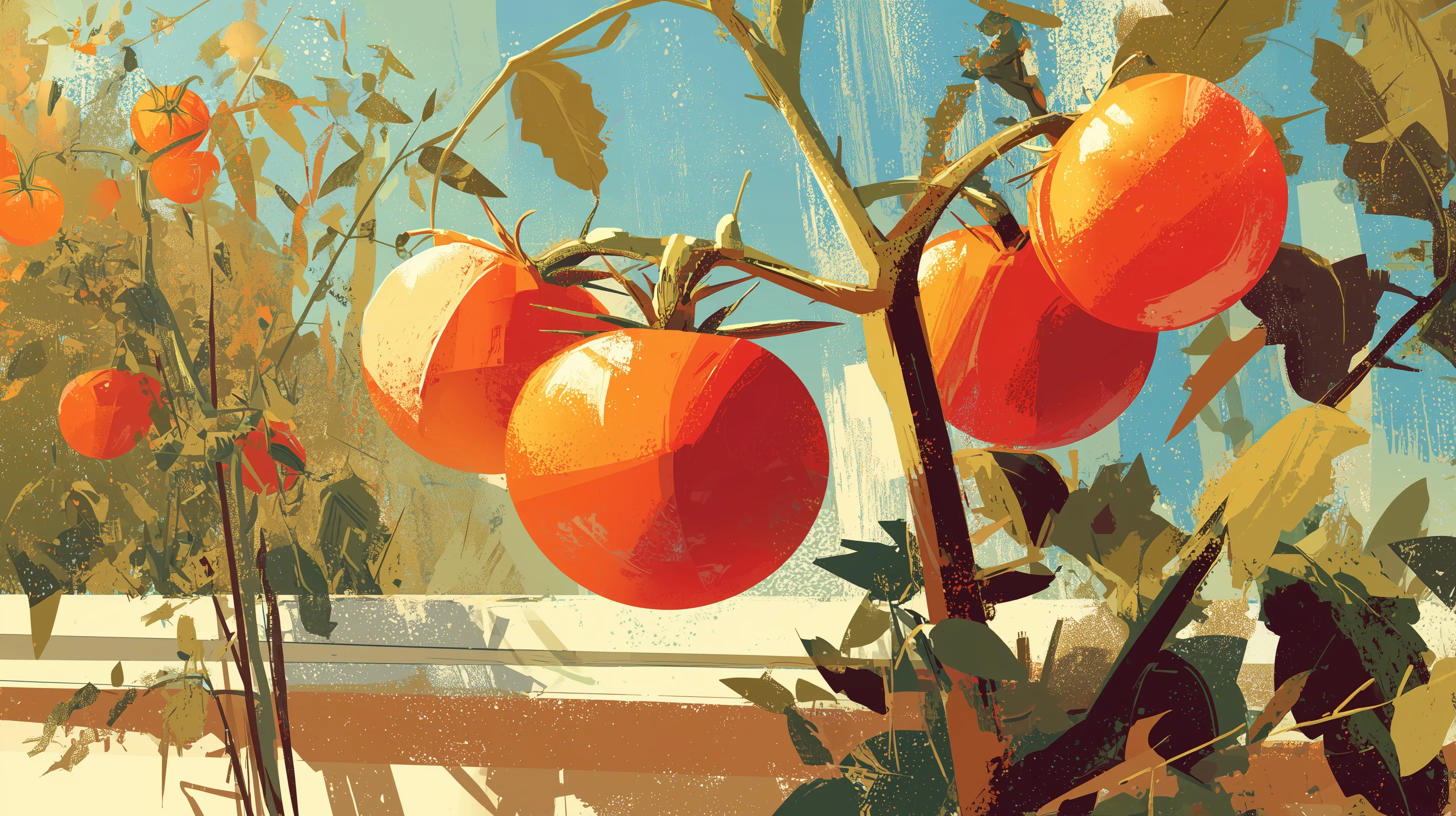 fond d'écran Tomate updated Toshiba téléchargement gratuit