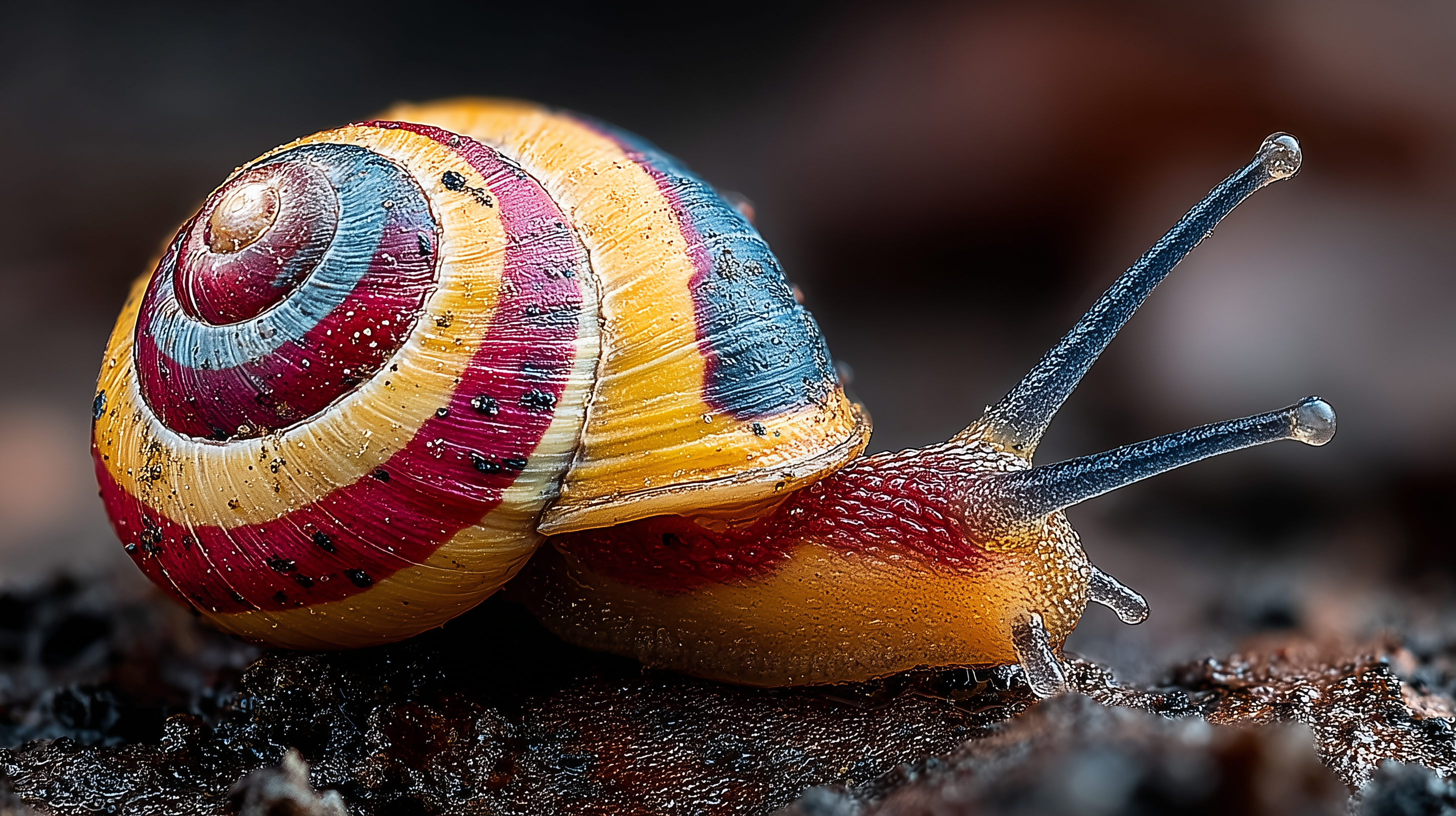 fond d'écran Escargot 2560x1440 téléchargement gratuit