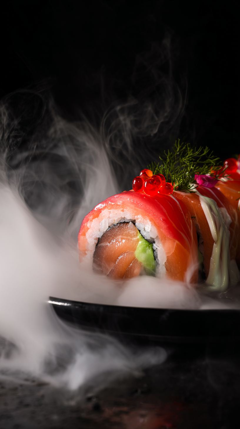 fond d'écran sushi 4k iphone gratuit