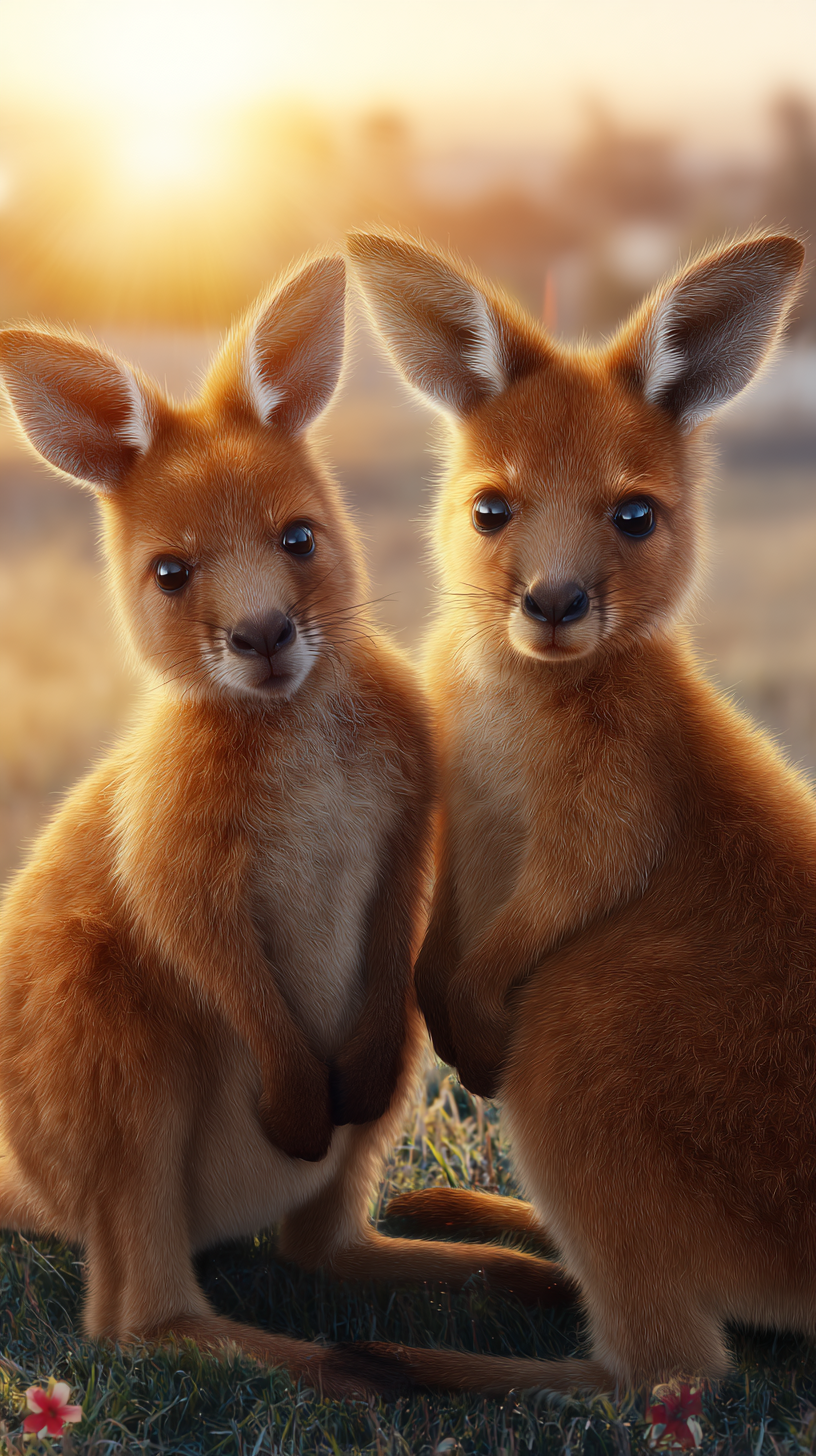 fond d'écran Kangourou téléphone télécharger gratuit