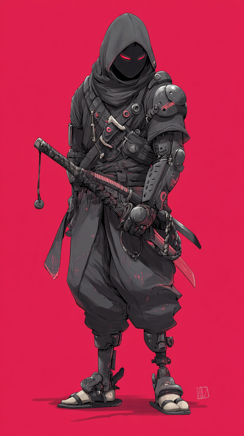 fond d'écran Ninja iphone télécharger gratuit