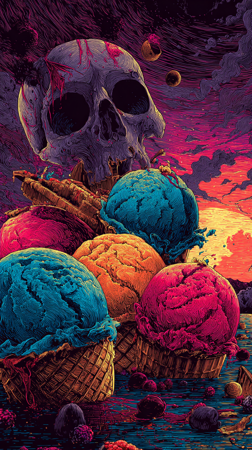 fond d'écran Crème glacée téléphone Asus télécharger gratuit