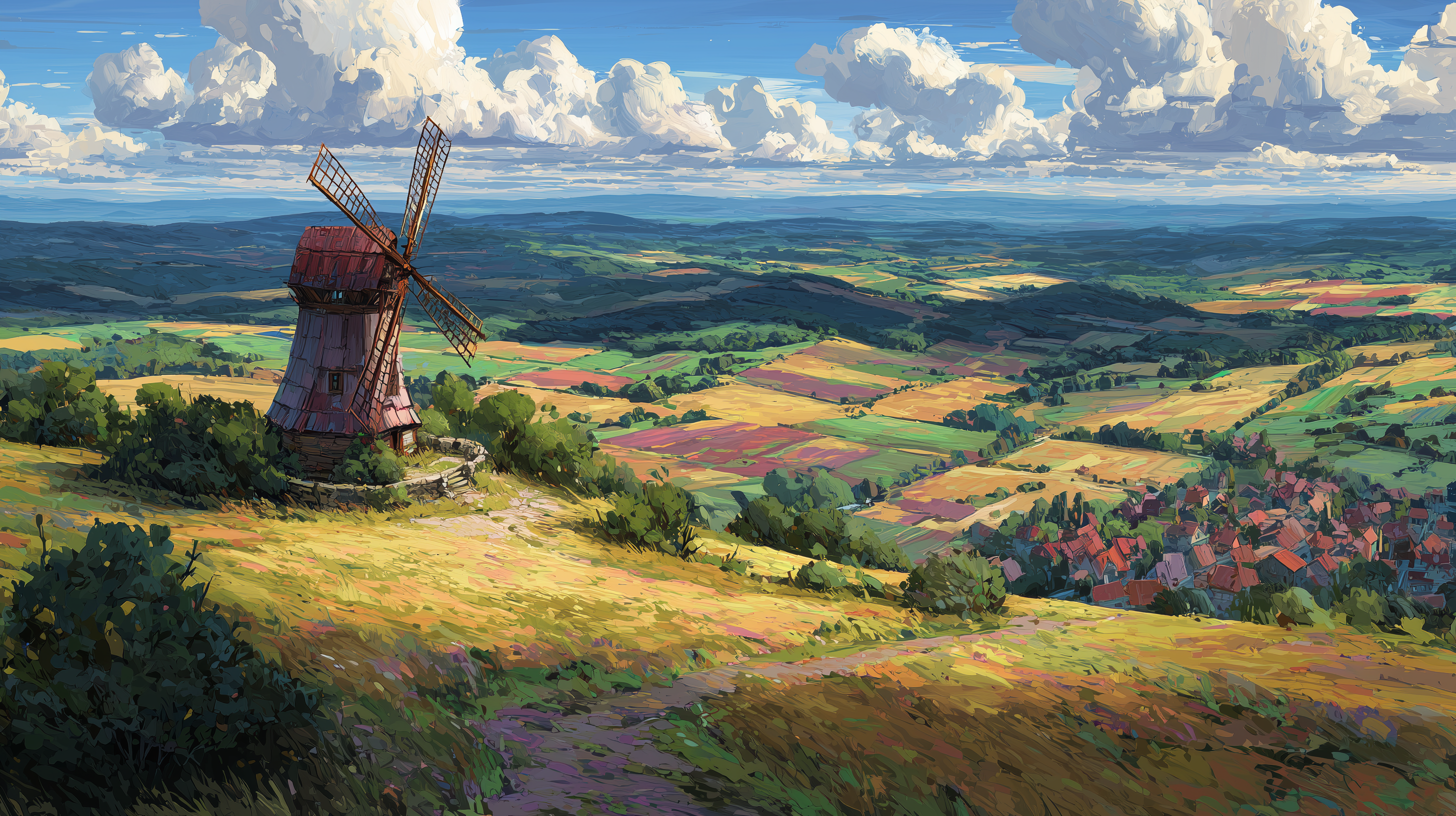 fond d'écran Campagne haute définition téléchargement gratuit