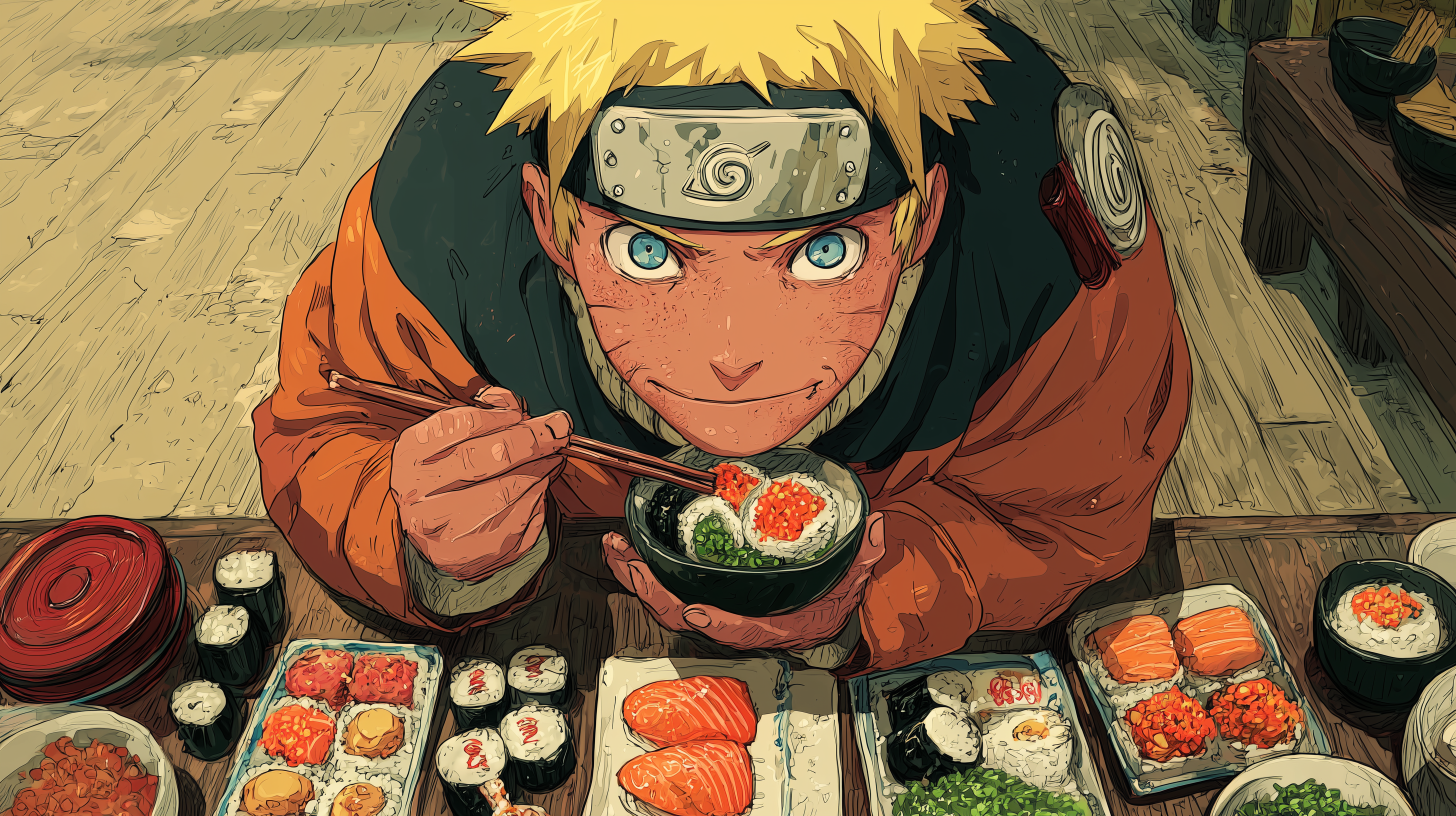 fond d'écran sushi mac book pro téléchargement gratuit