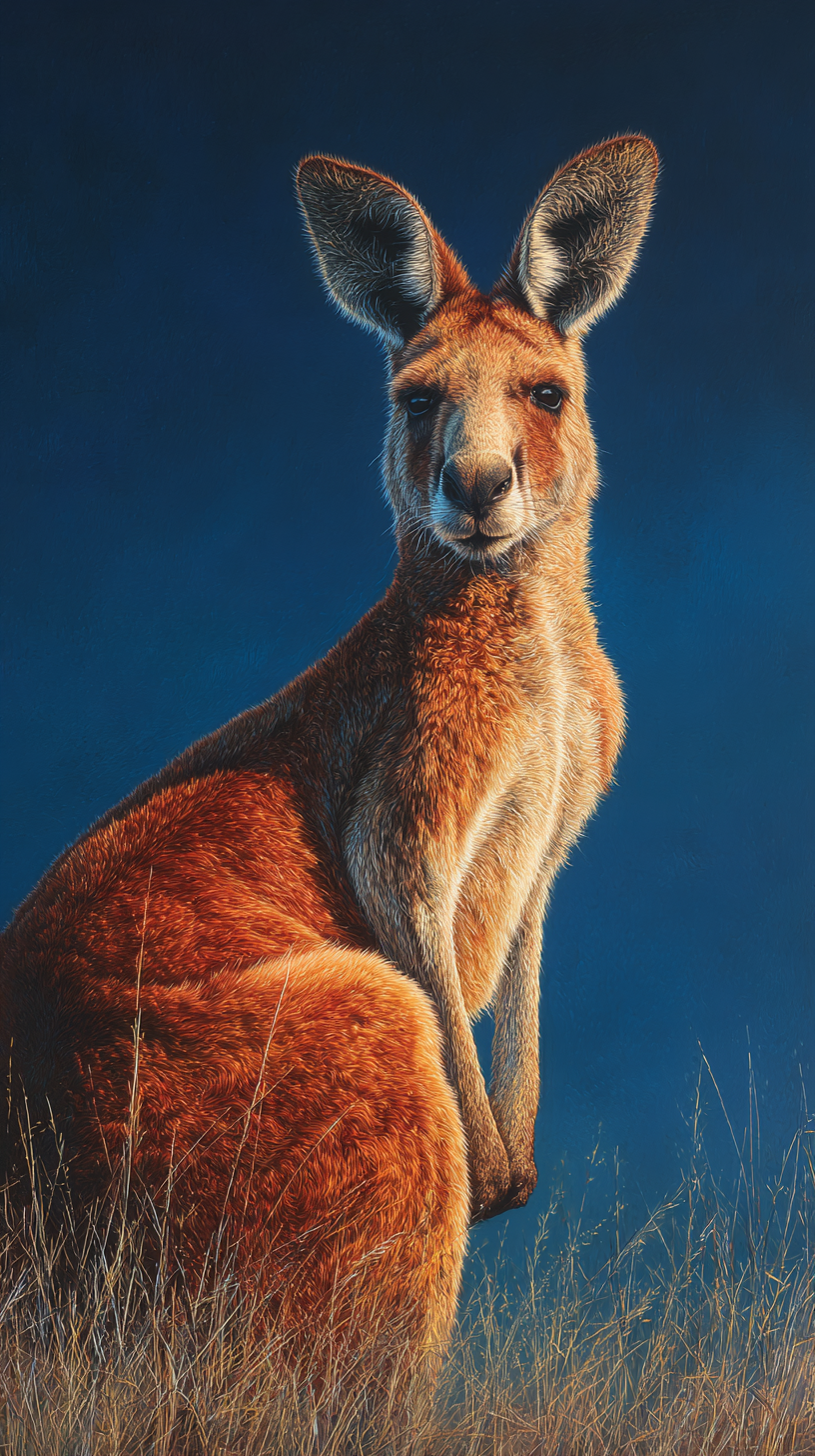 fond d'écran Kangourou téléphone Google gratuit