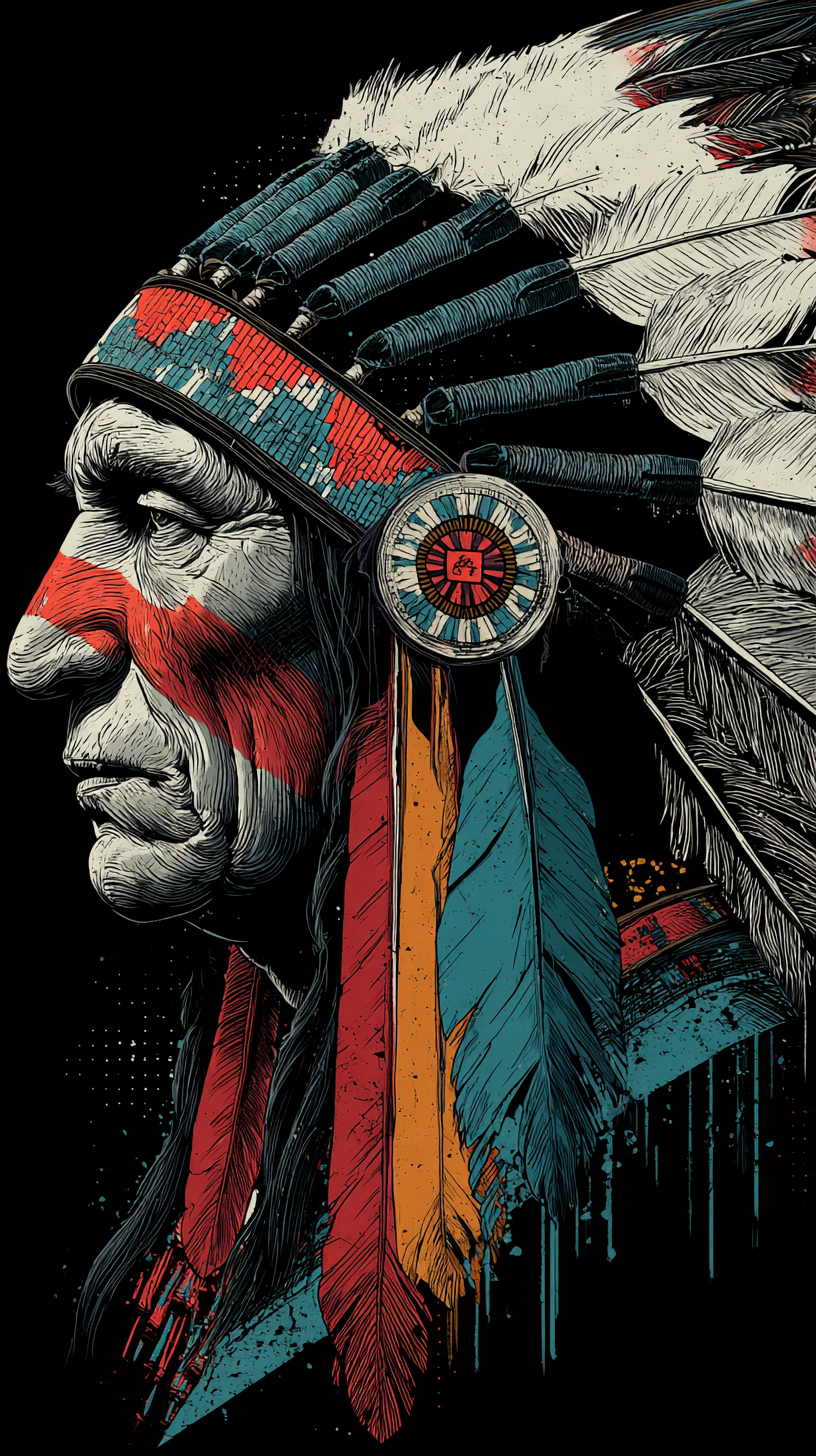 fond d'écran Amérindiens xiaomi télécharger gratuit