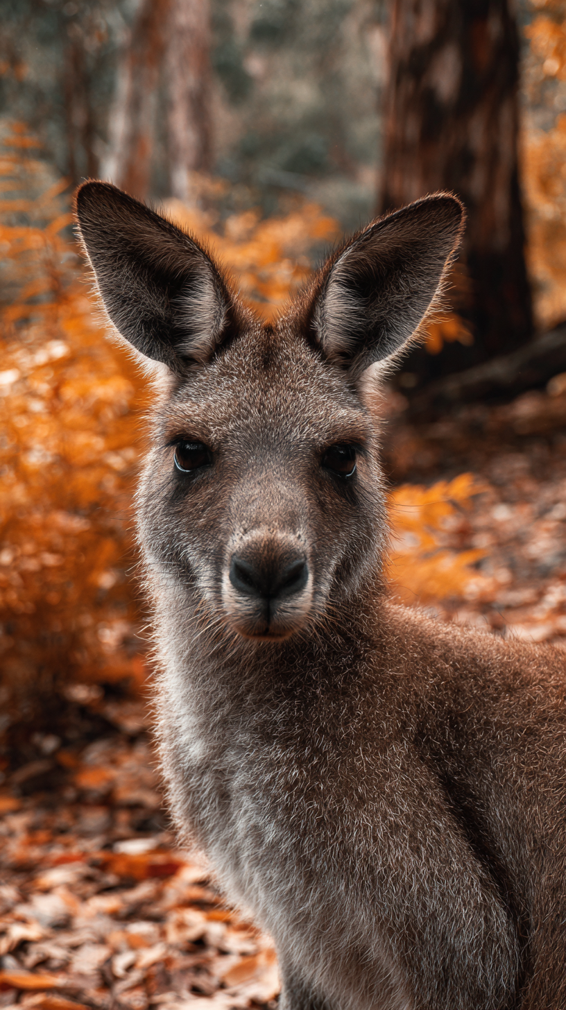 fond d'écran Kangourou iphone 16 pro max gratuit