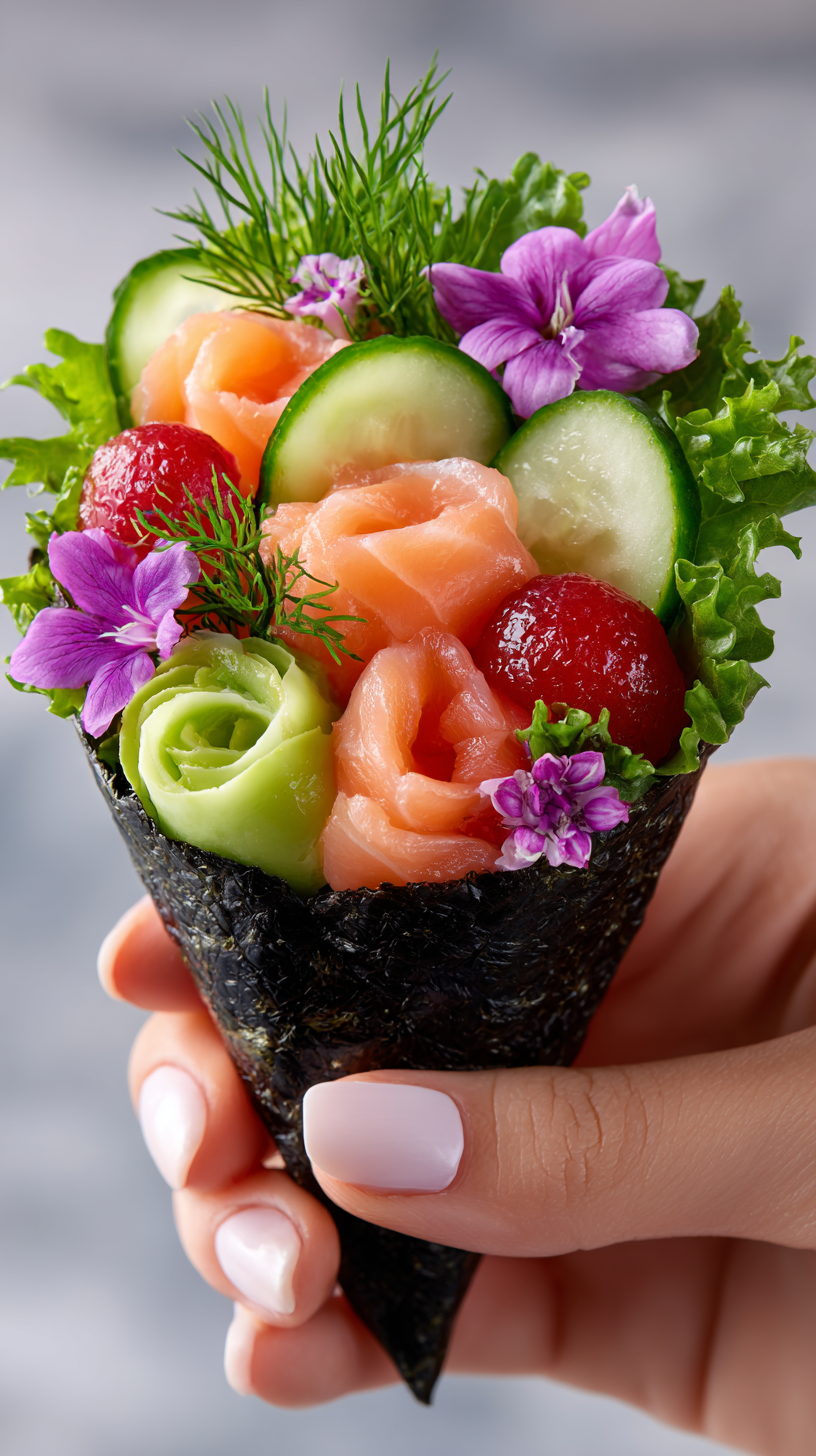 fond d'écran sushi téléphone Nokia télécharger gratuit