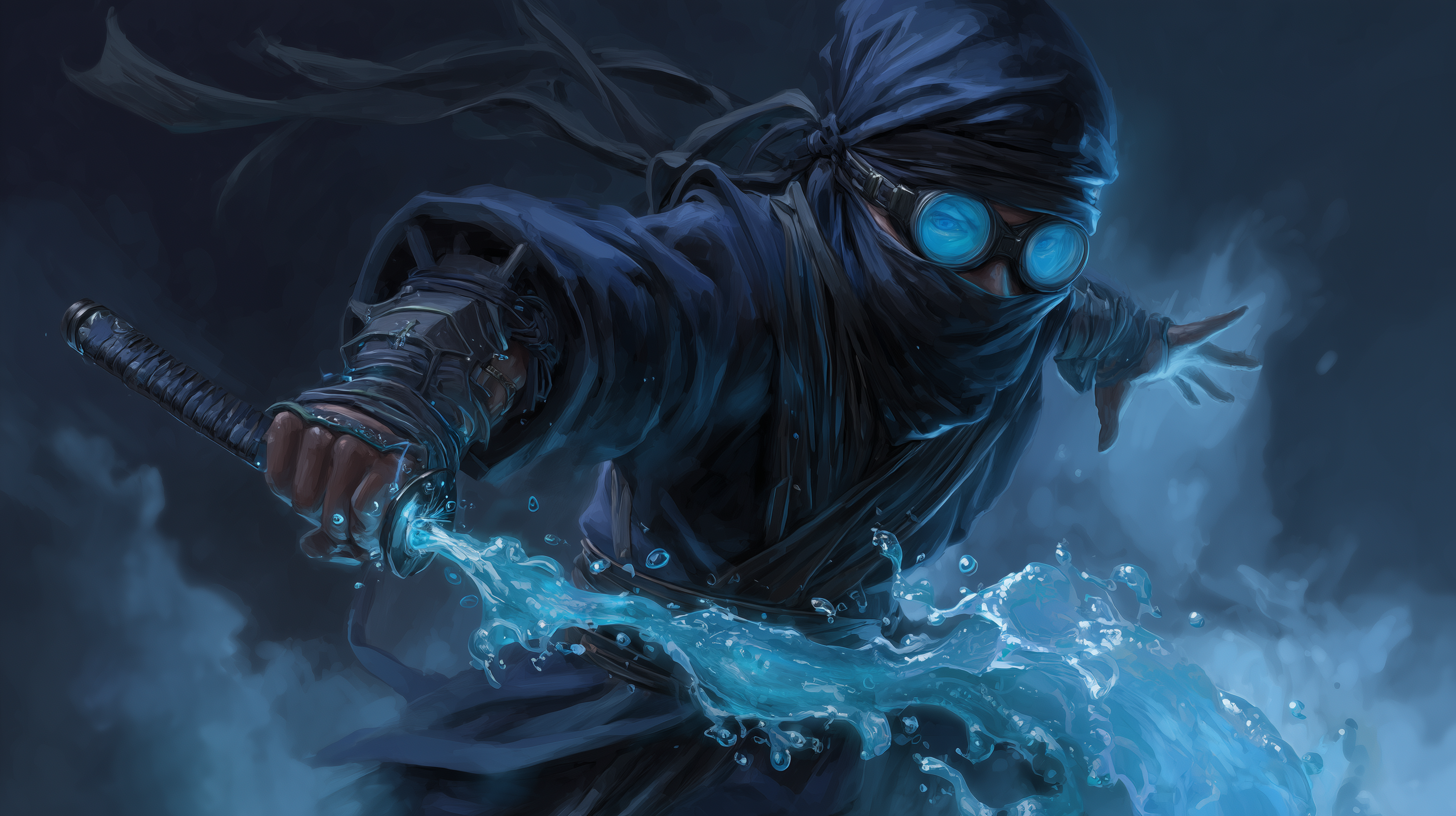 fond d'écran Ninja windows 11 gratuit téléchargement gratuit