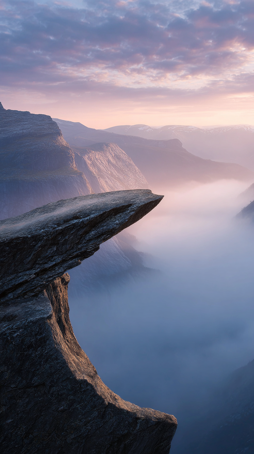 fond d'écran Rempart montagneux téléphone Sony gratuit