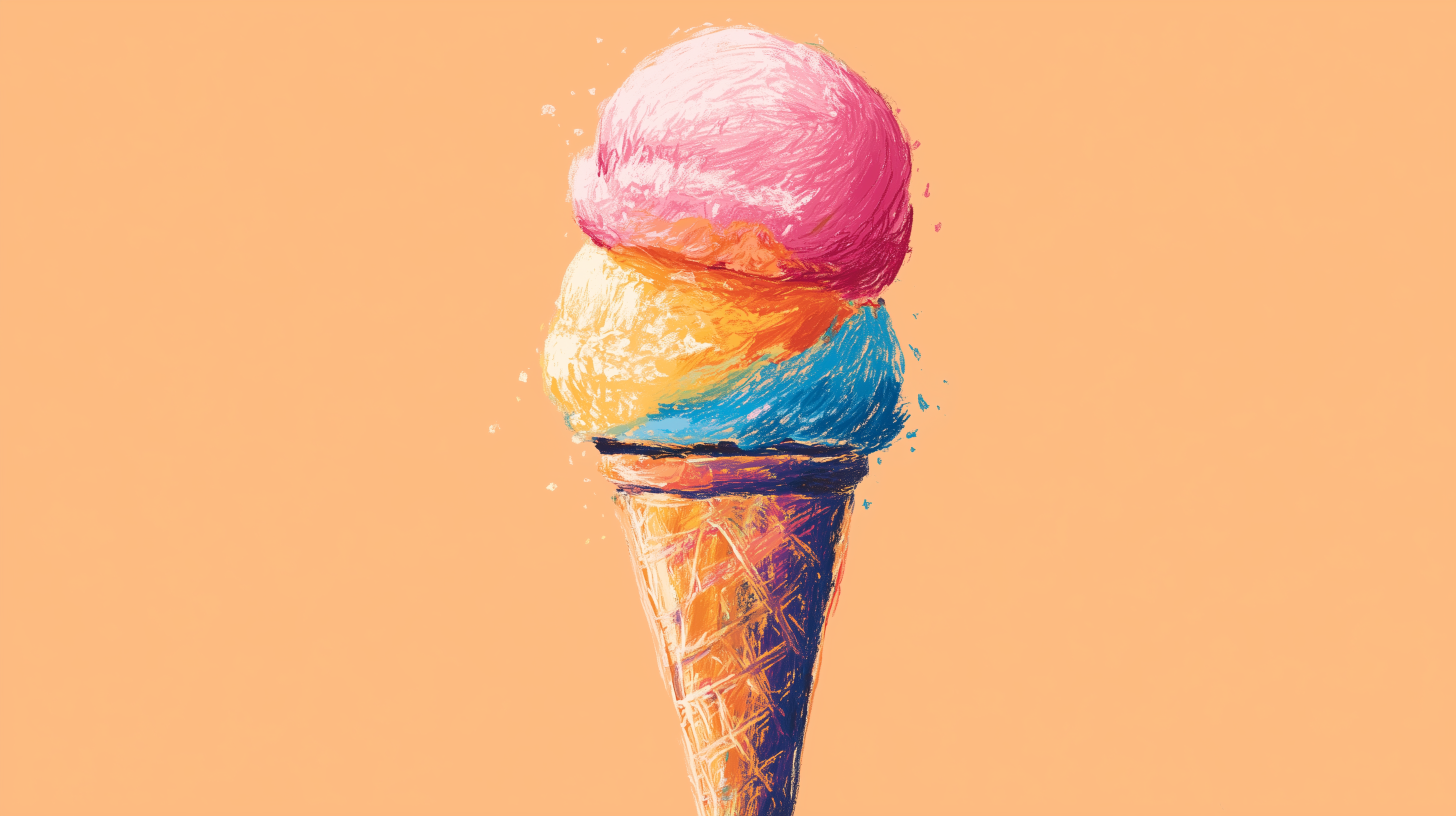 fond d'écran Crème glacée mac 1920x1080 téléchargement gratuit