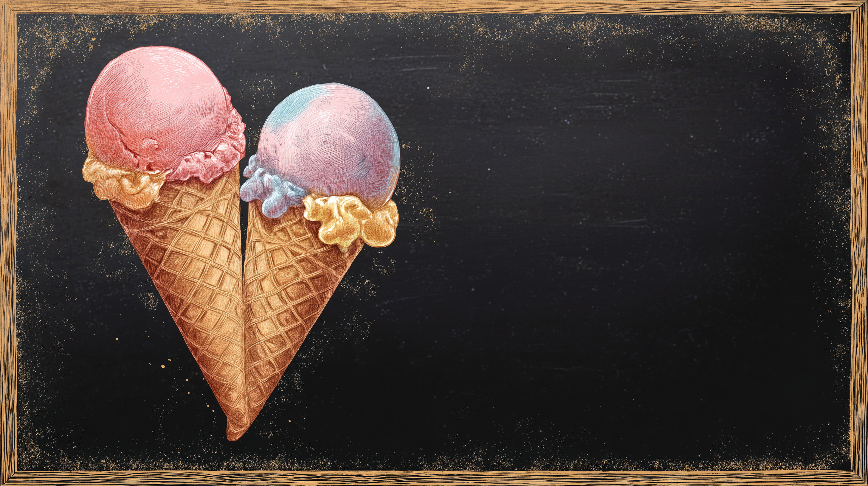 fond d'écran Crème glacée Huawei téléchargement gratuit