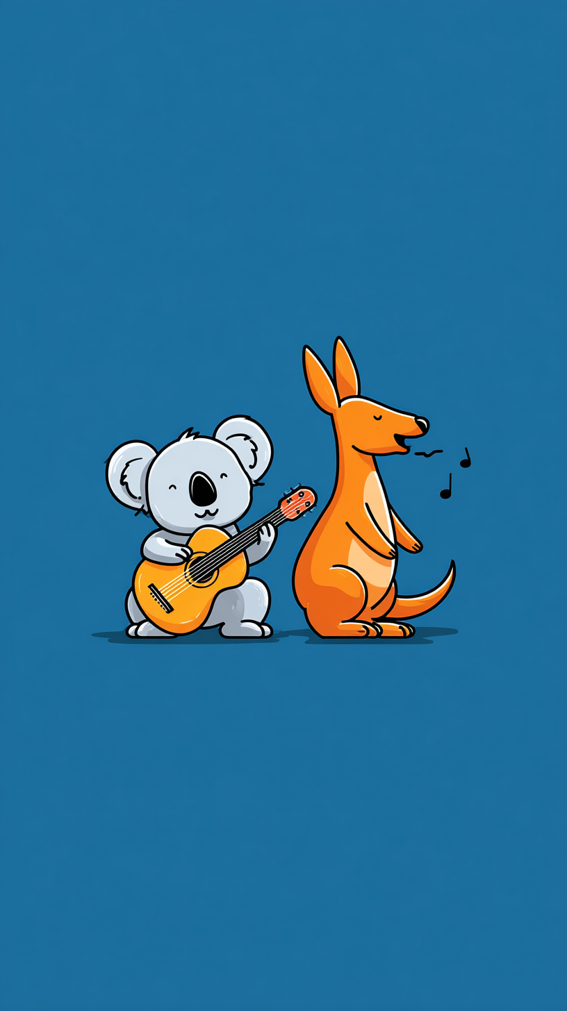 fond d'écran Kangourou téléphone samsung gratuit android