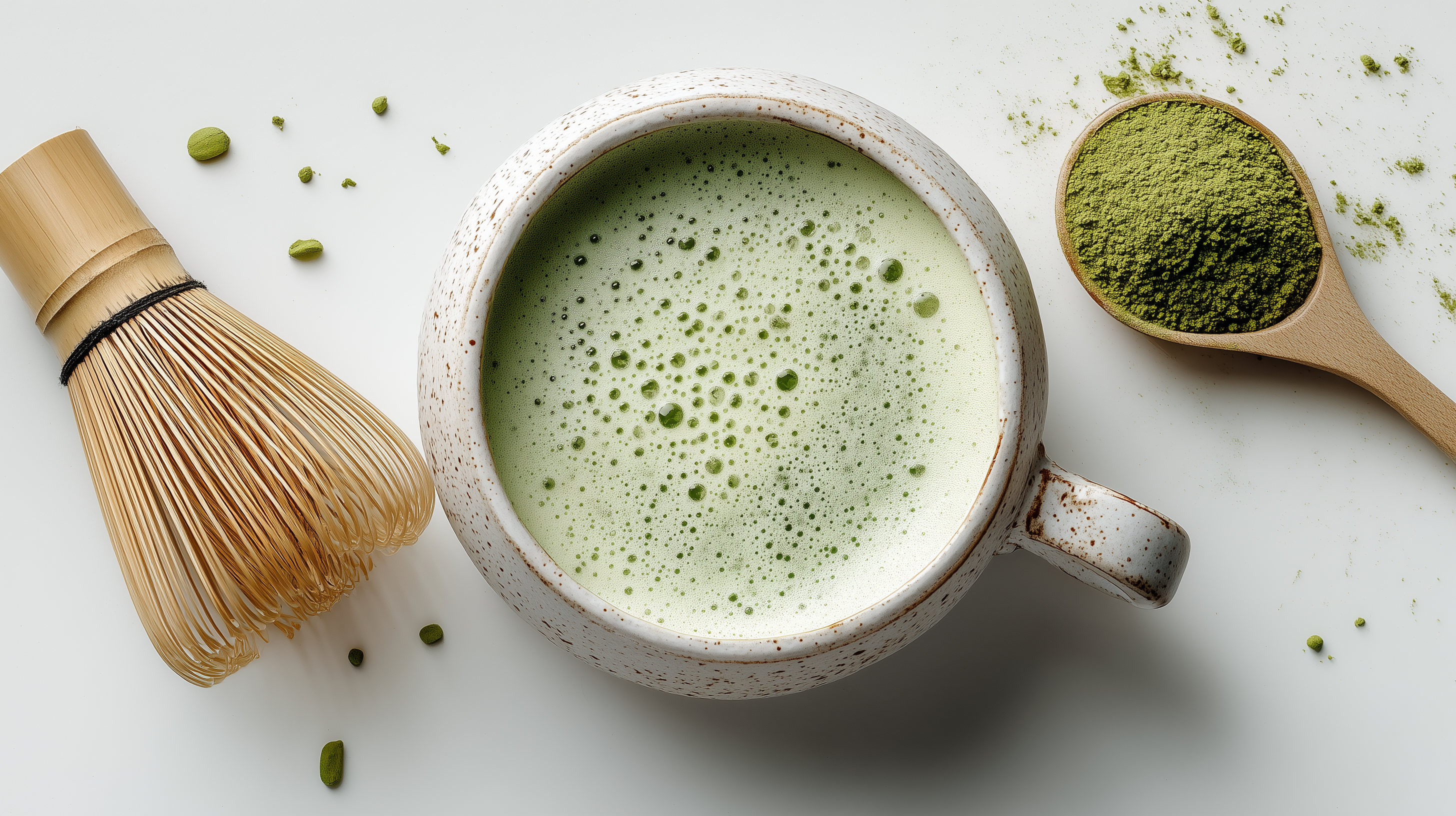 fond d'écran Matcha 1920x1080 4k téléchargement gratuit