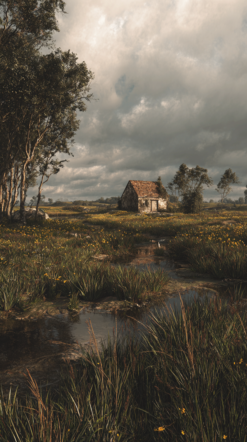 fond d'écran Campagne téléphone Huawei télécharger gratuit