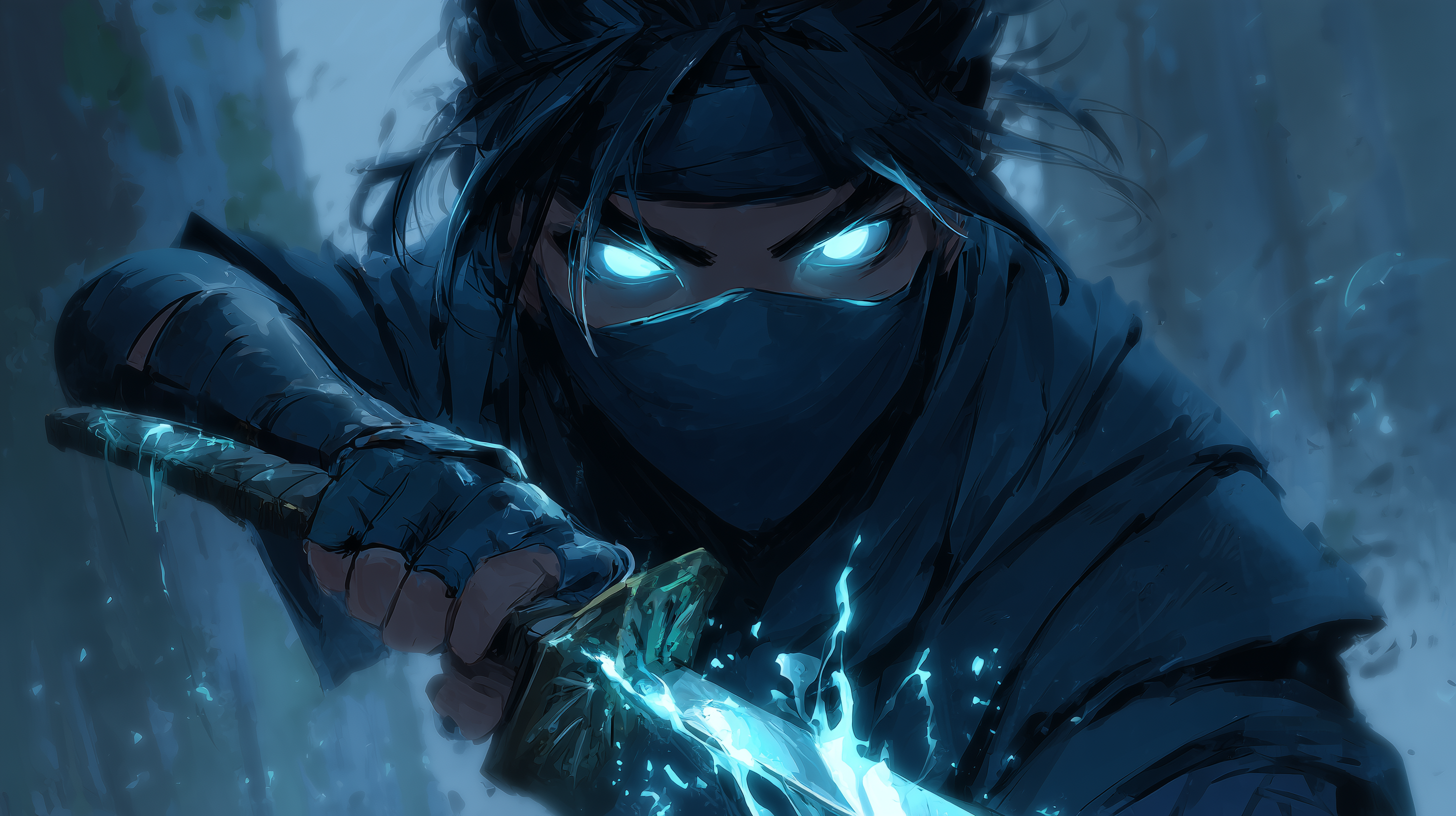 fond d'écran Ninja pc simple téléchargement gratuit