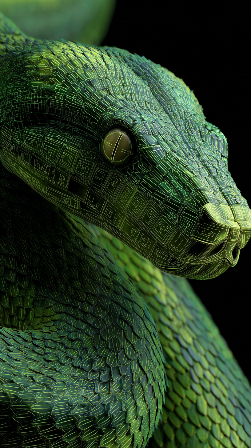 fond d'écran python iphone 14 pro max télécharger gratuit