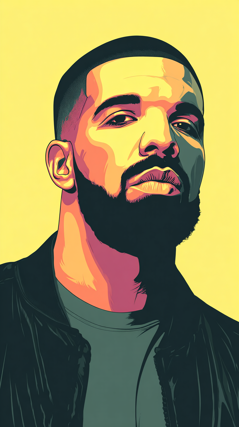 fond d'écran Drake téléphone OnePlus télécharger gratuit