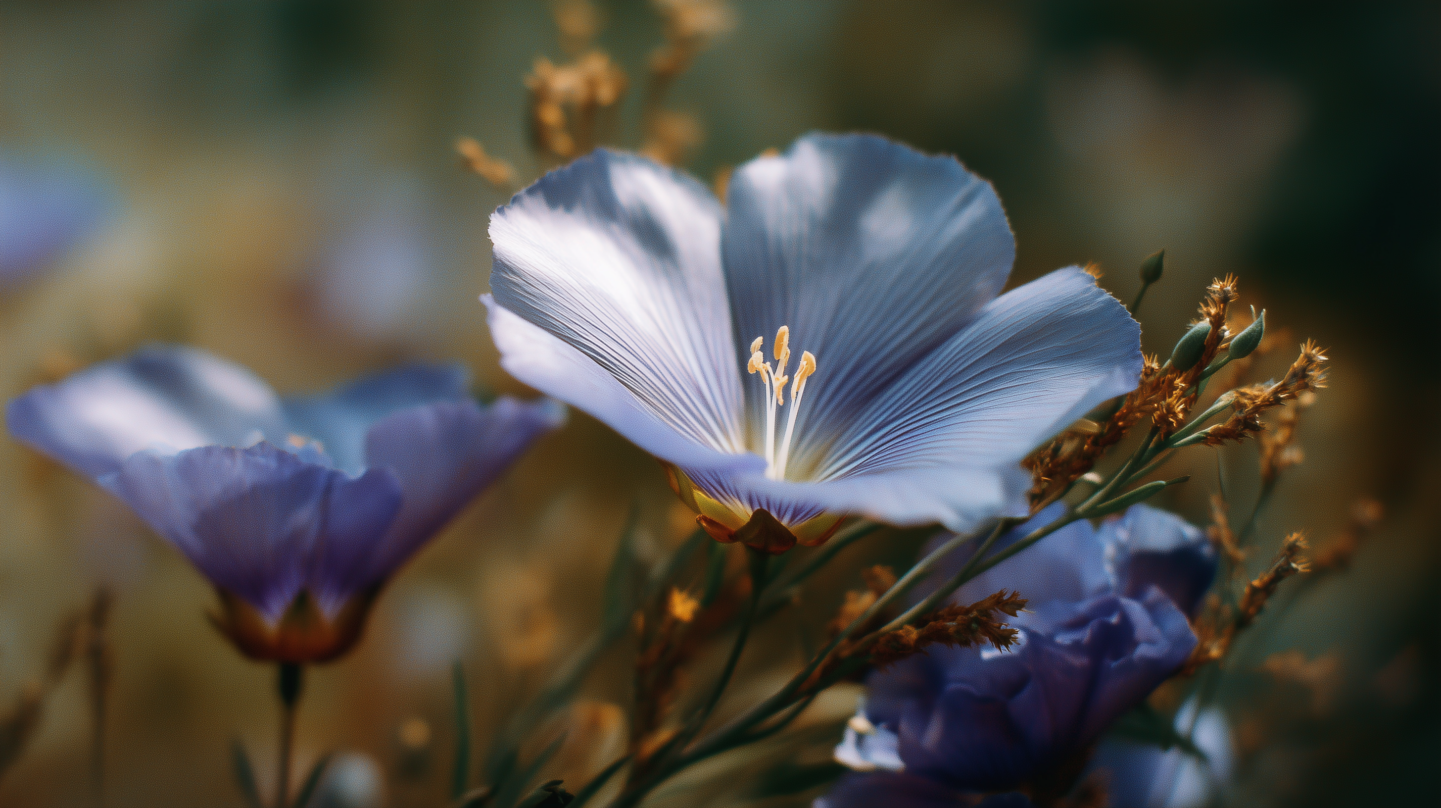 fond d'écran Linum lewisii pour mac 4k téléchargement gratuit