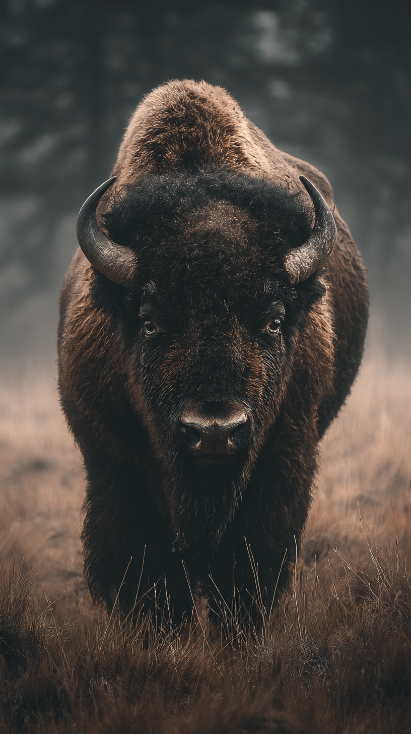 fond d'écran Bison haute qualité pour tablette android gratuit