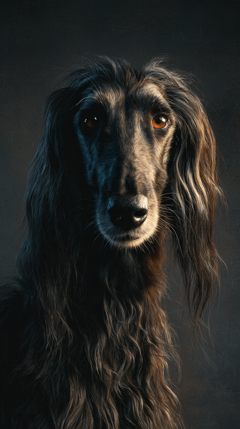 fond d'écran Lévrier afghan iphone gratuit télécharger gratuit