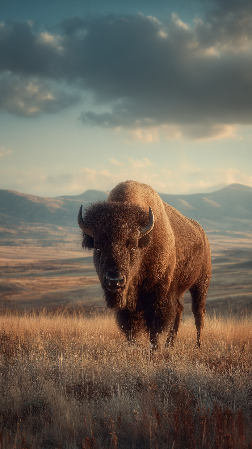 fond d'écran Bison téléphone Motorola télécharger gratuit