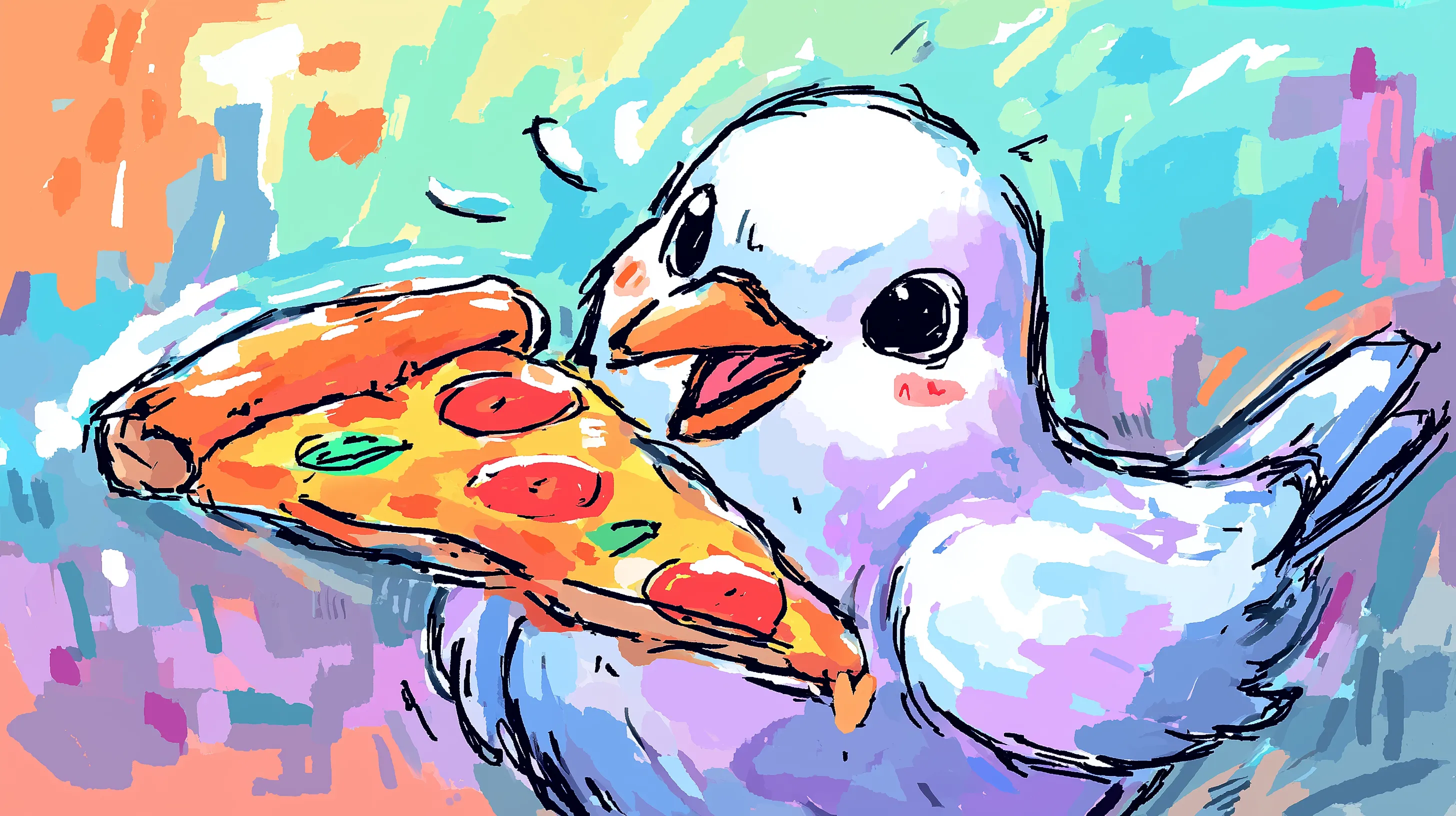 fond d'écran fond d’ecran Pizza updated apple mac téléchargement gratuit