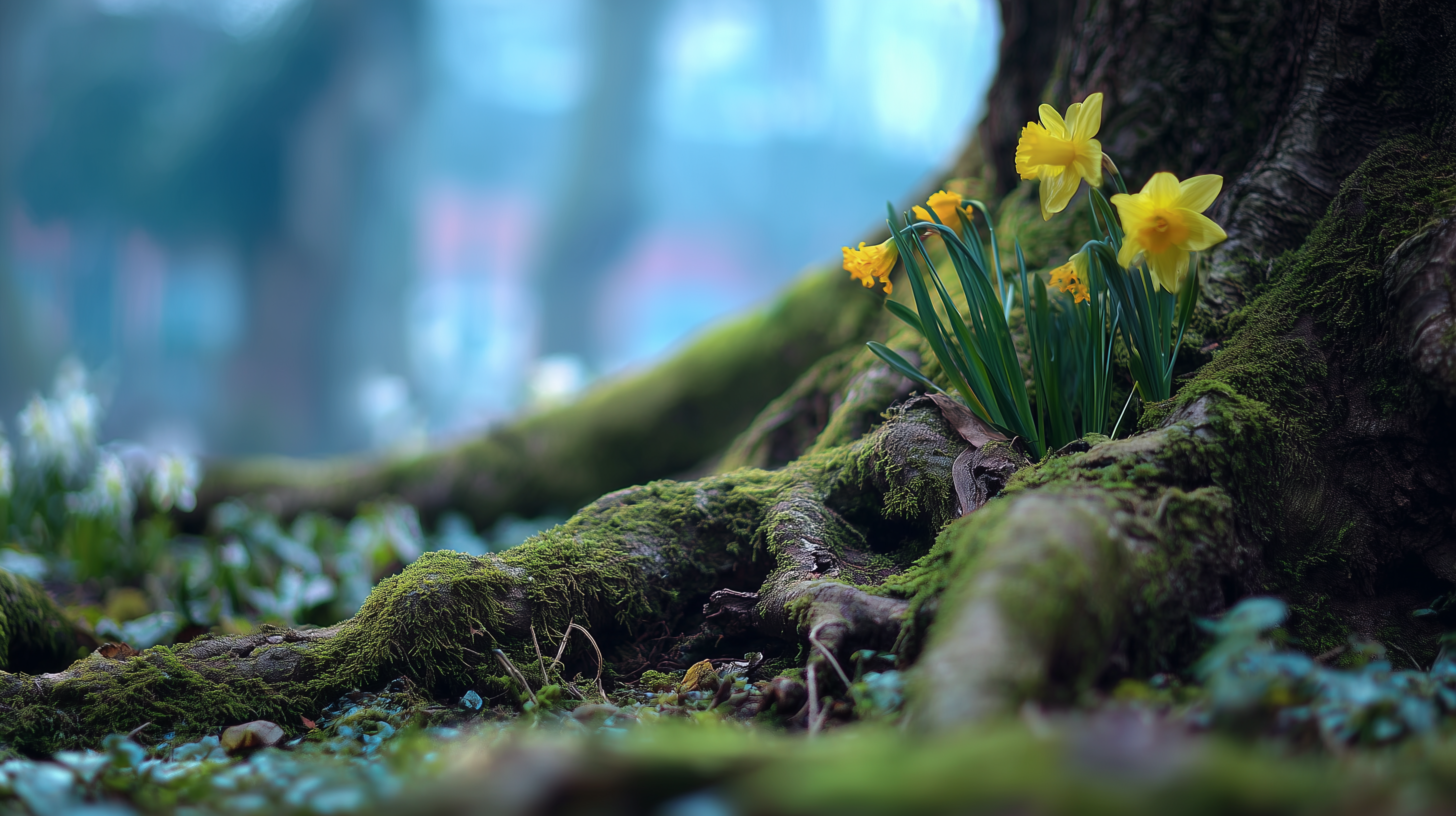 fond d'écran Narcissus tazetta mac book pro téléchargement gratuit