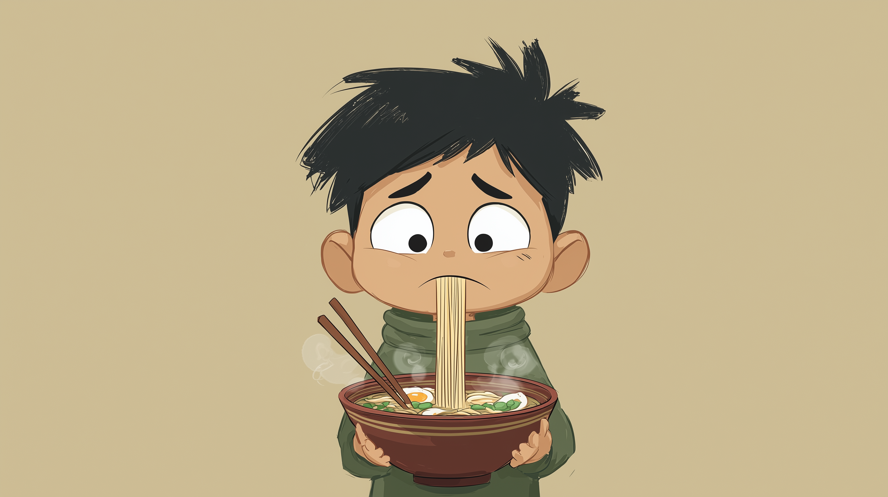 fond d'écran Rāmen 4k mac téléchargement gratuit