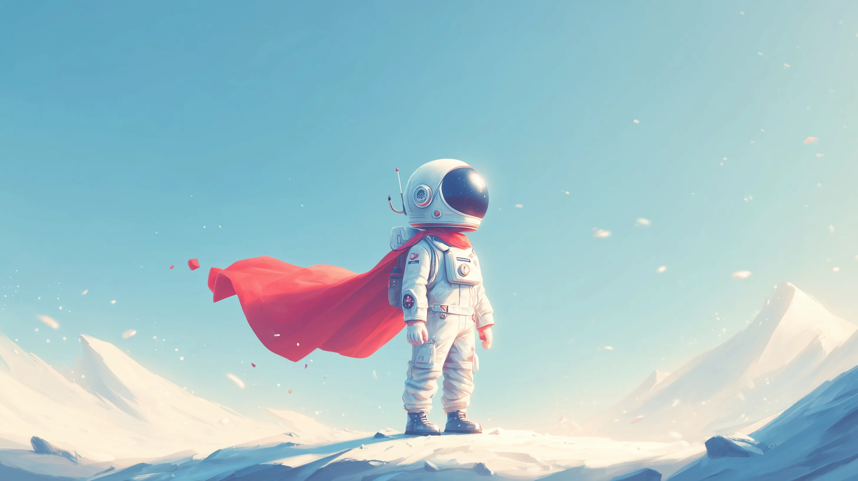 Sfondo per desktop con astronauta, aggiornato, 3000x2000, download gratuito.