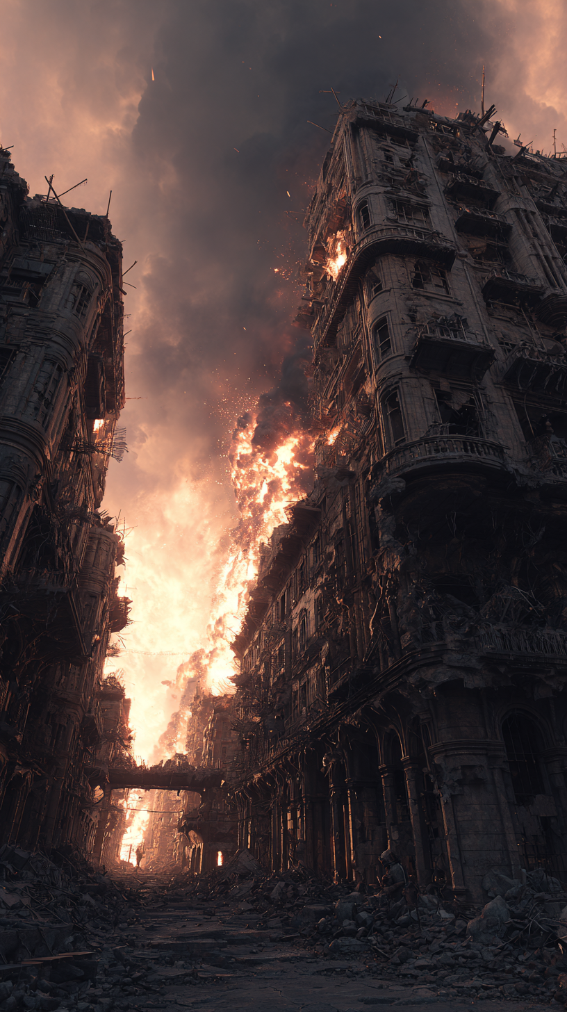 fond d'écran Apocalypse iphone 15 gratuit