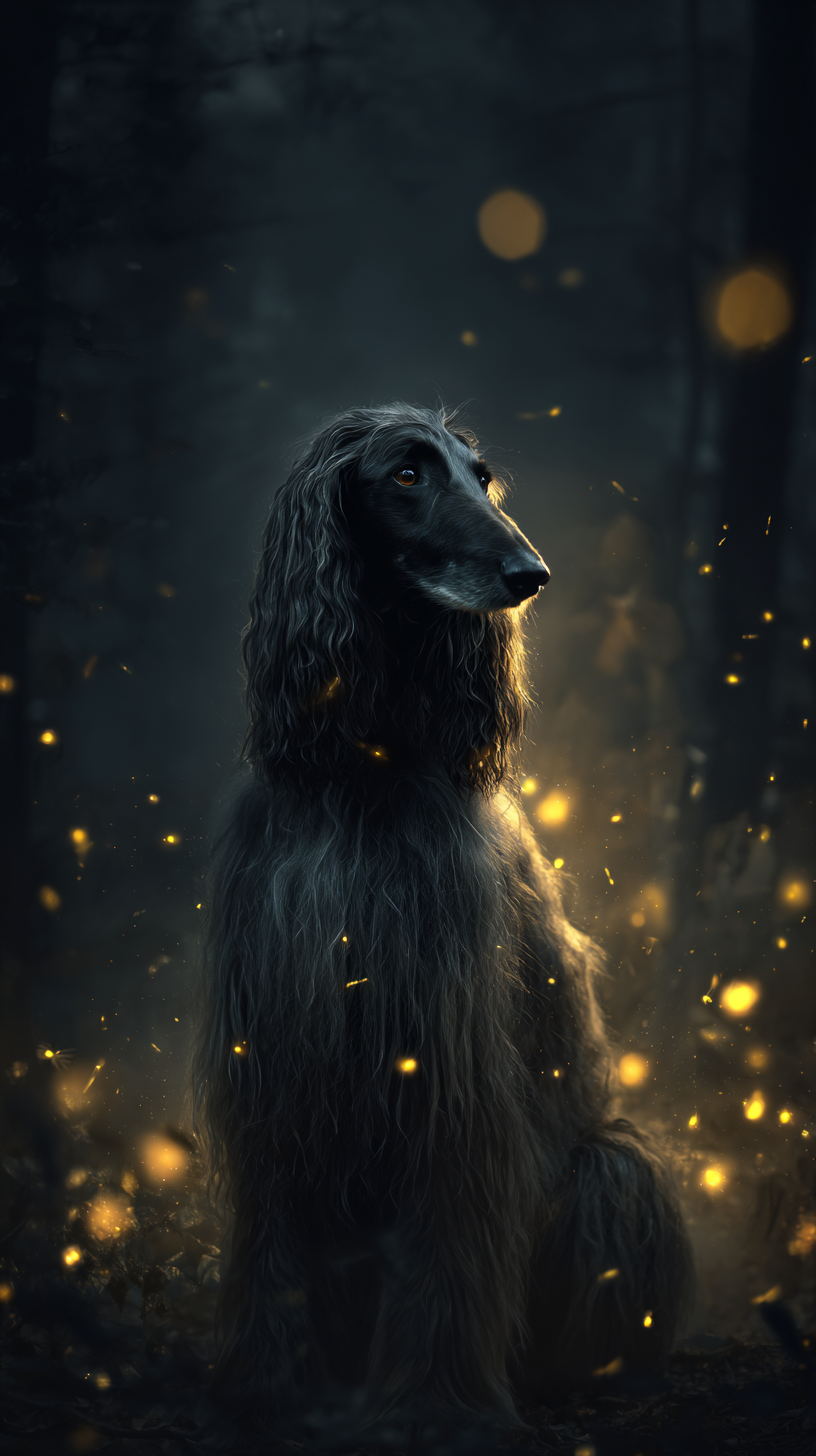 fond d'écran Lévrier afghan xiaomi gratuit