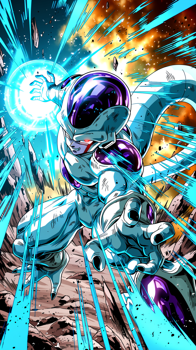 fond d'écran Frieza iphone 4k télécharger gratuit