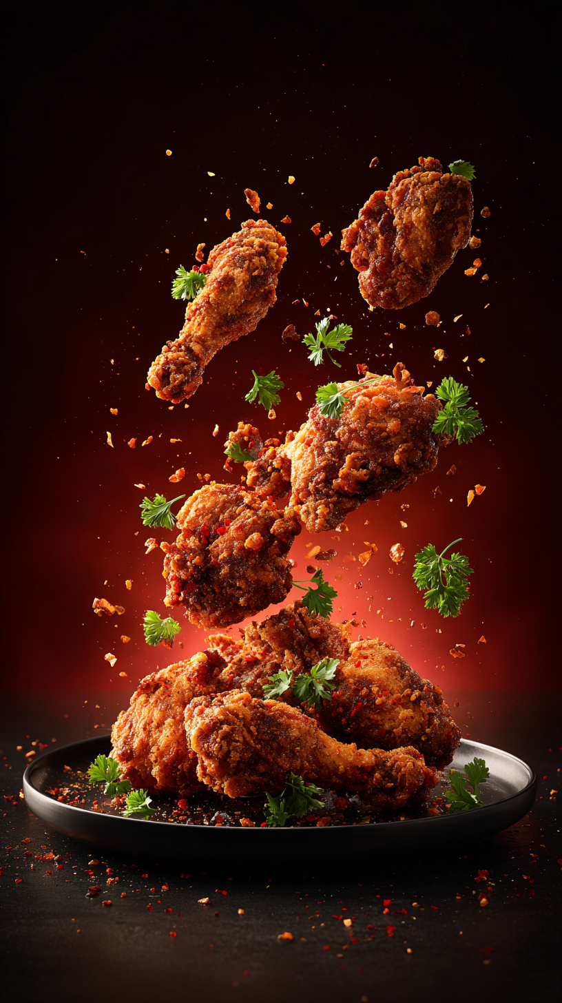 iphone fond d'écran Poulet frit kawaii gratuit