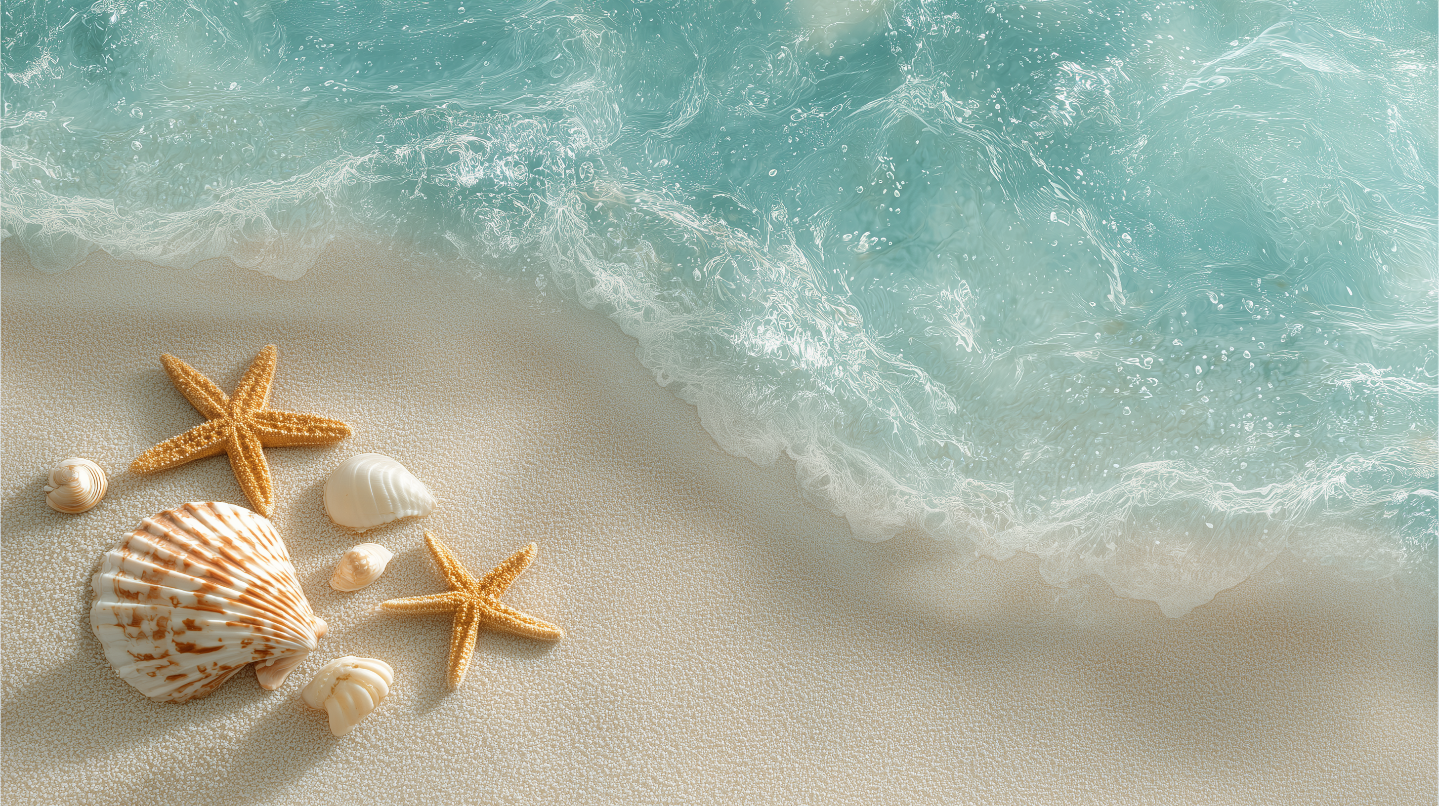 fond d'écran Étoile de mer 16:9 téléchargement gratuit
