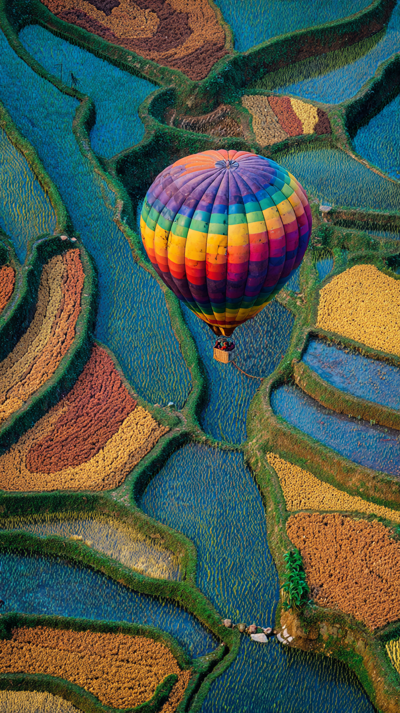 fond d'écran montgolfière xiaomi télécharger gratuit