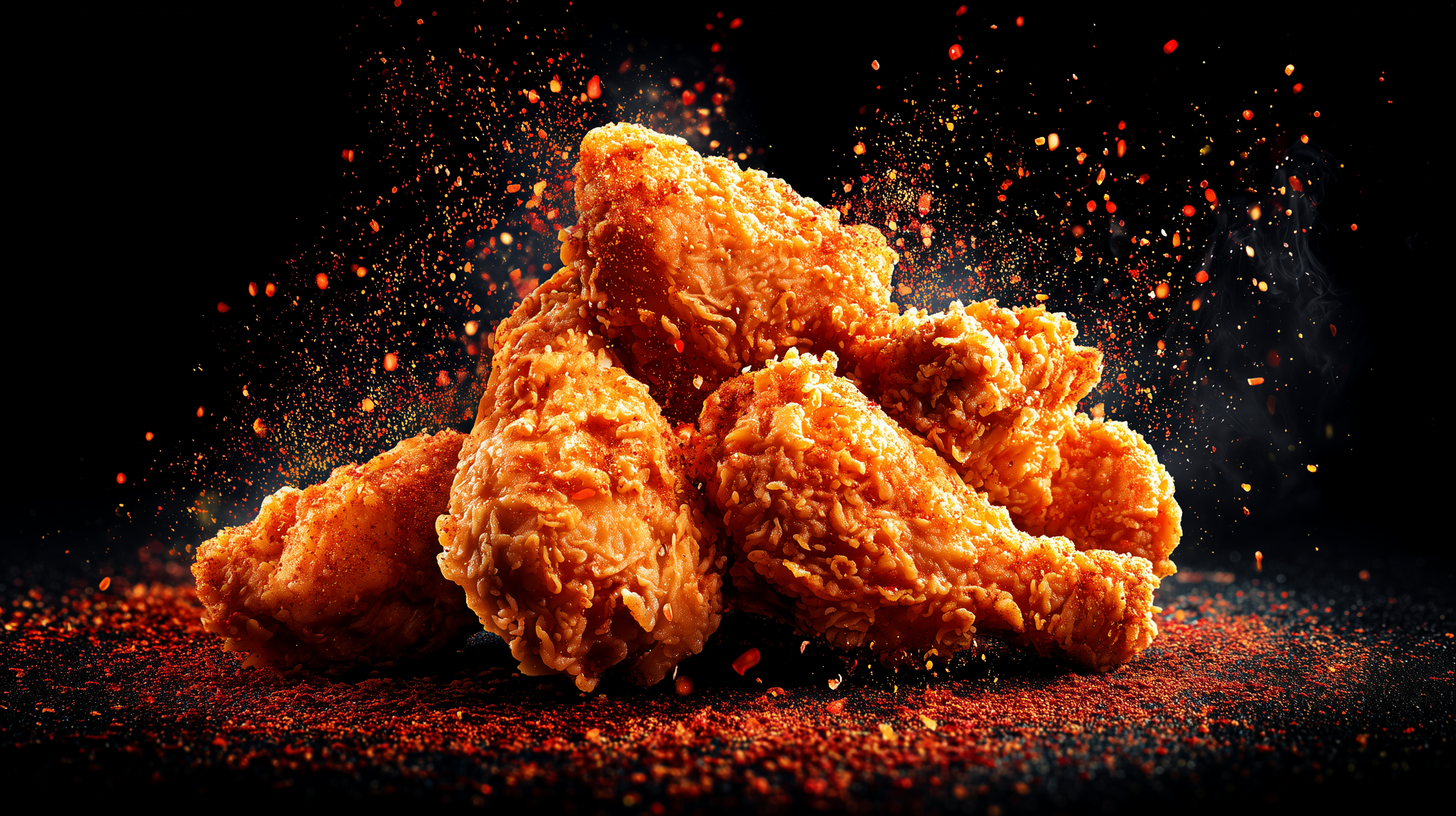 fond d'écran Poulet frit 1440p hd téléchargement gratuit